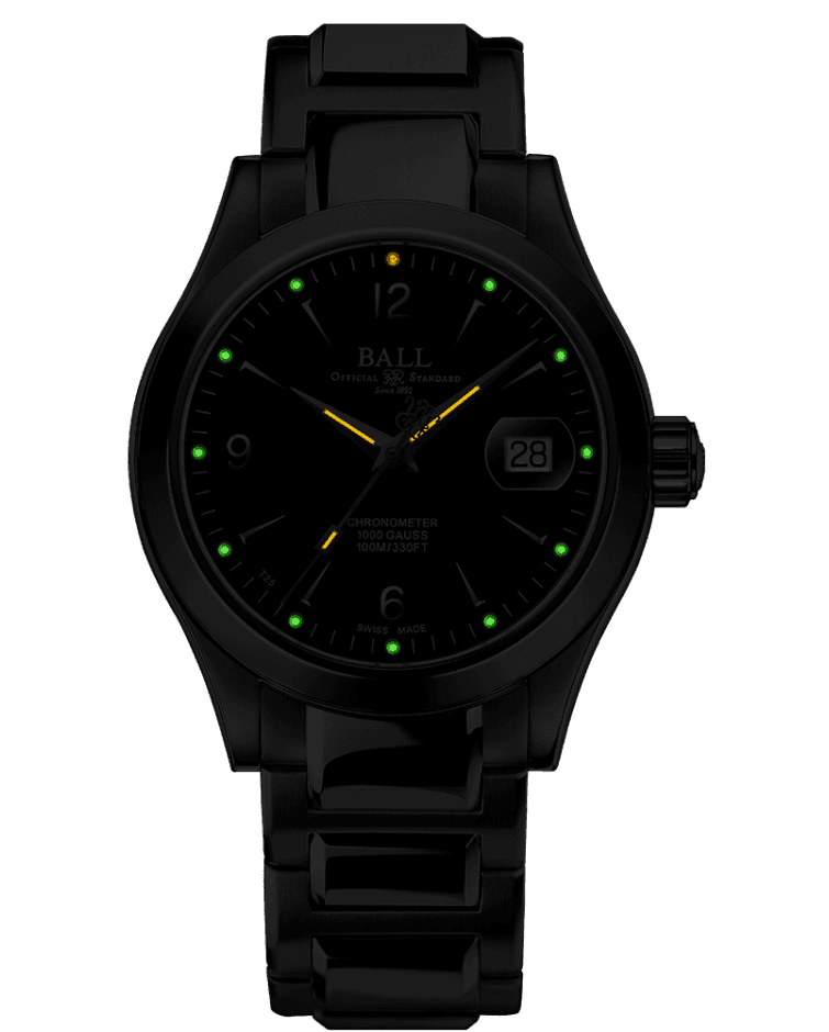 Ball Engineer III Ohio Chronometer Watch NM9026C-S5CJ-BK