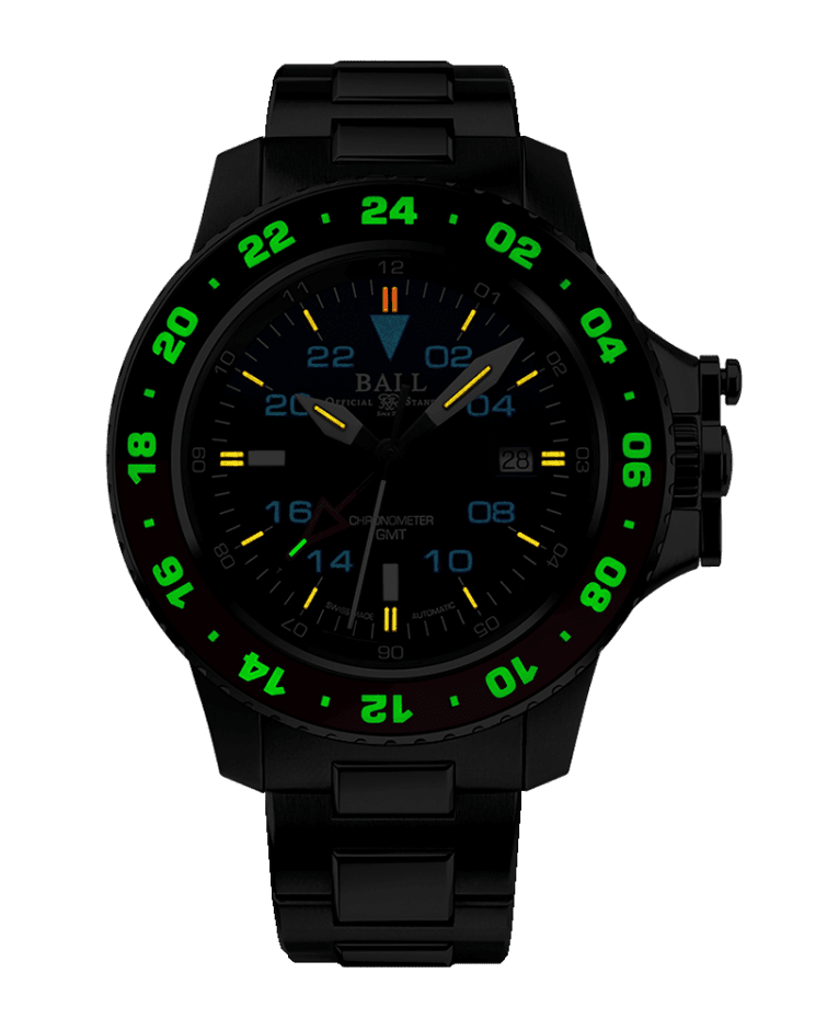 Engineer Hydrocarbon AeroGMT II DG2018C-S3C-BK (42 mm)