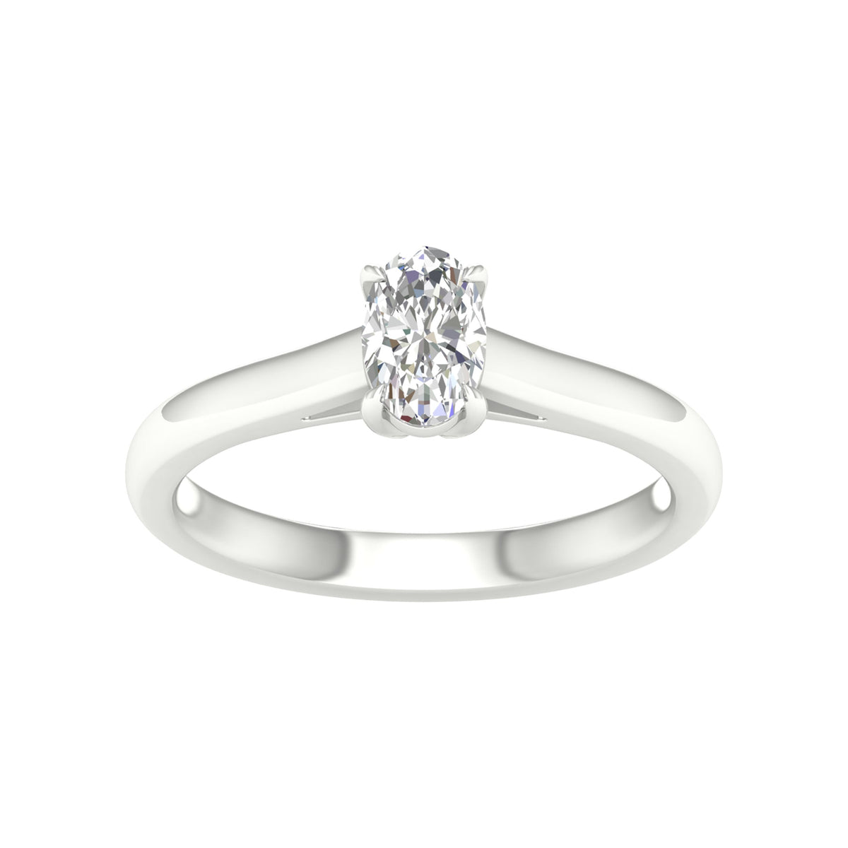 14K 0.50CT Certified Lab Grown Diamond Ring ( IGI Certified ) 64027