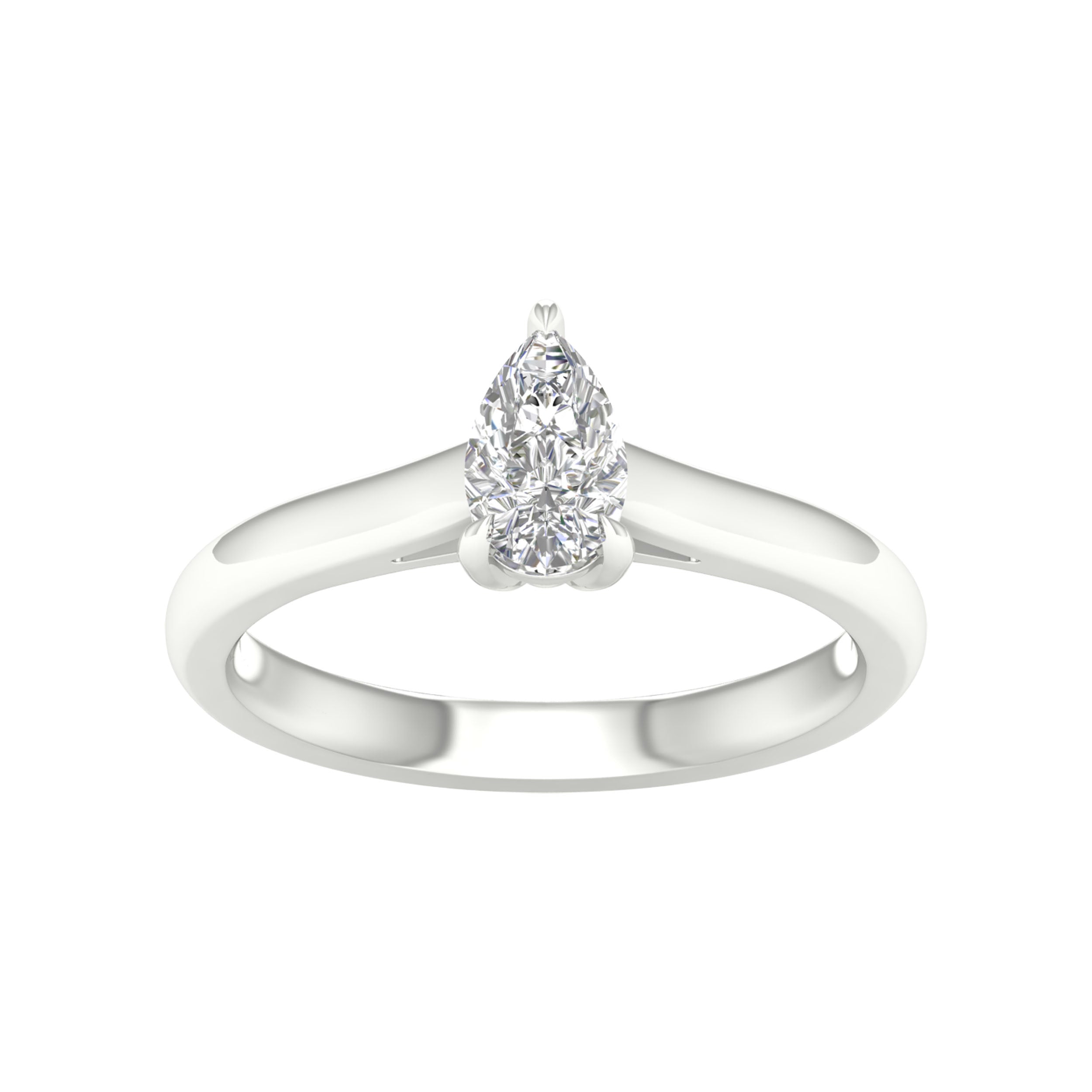 14K 0.50CT Certified Lab Grown Diamond Ring ( IGI Certified ) 64037