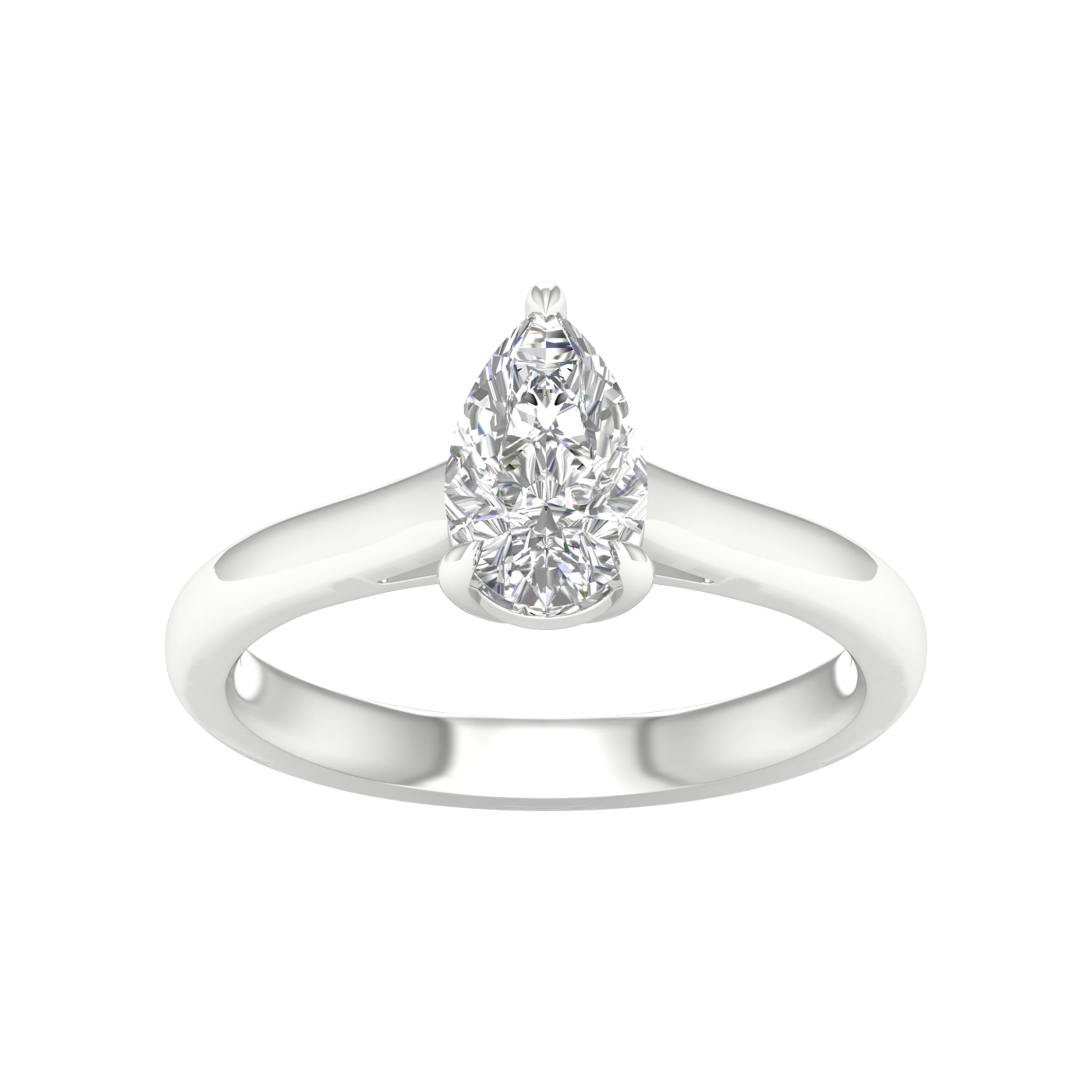 14K 1.00CT Lab Grown Engagement Ring ( IGI Certified ) 64039