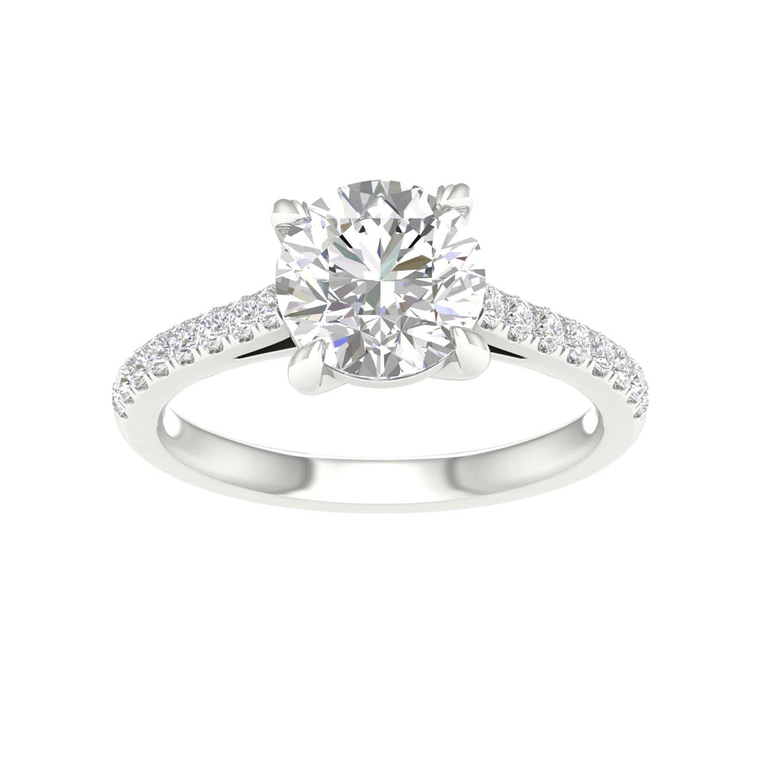 14K 2.25CT Certified Lab Grown Diamond Ring ( IGI Certified ) 64042