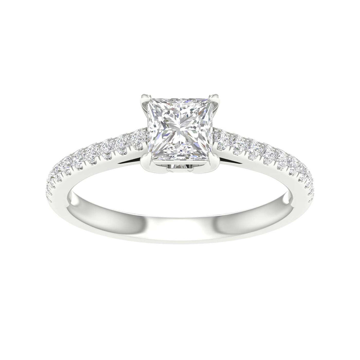 14K 1.25CT Certified Lab Grown Diamond Ring ( IGI Certified ) 64057