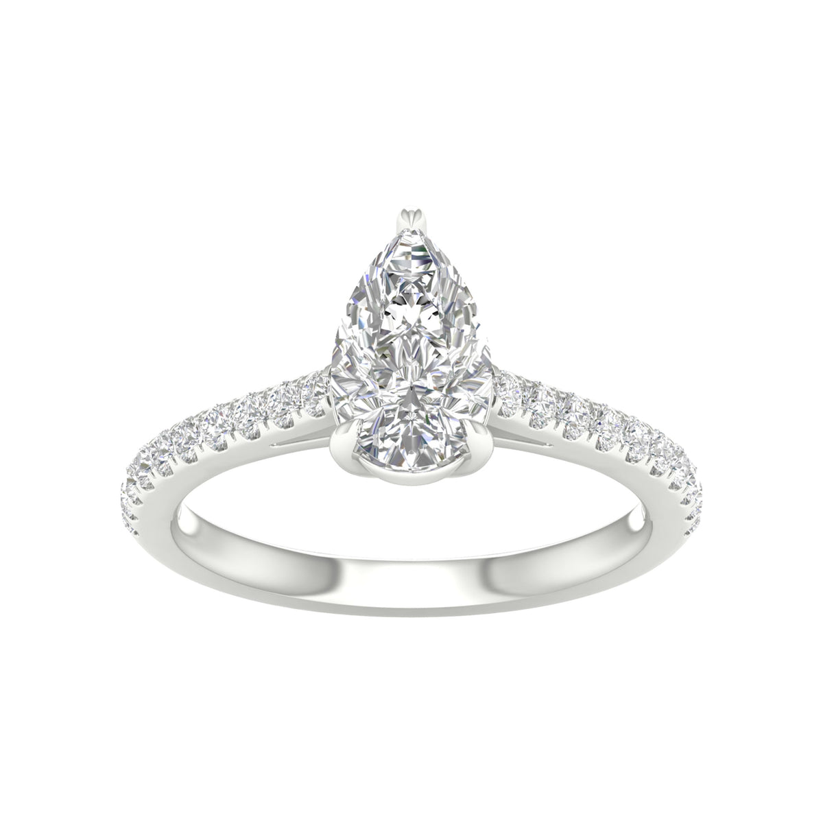 14K 1.25CT Certified Lab Grown Diamond Ring ( IGI Certified ) 64058