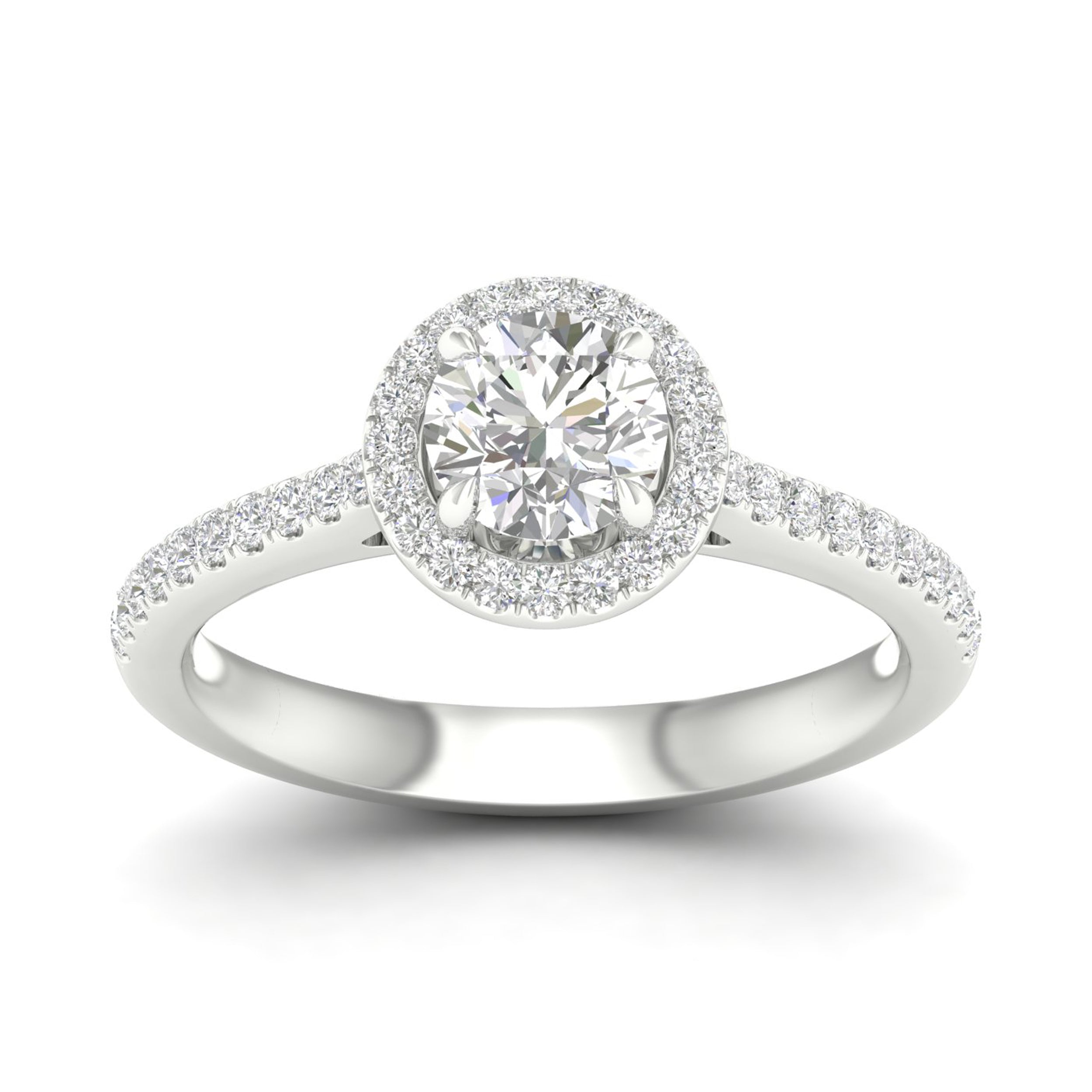 14K 1.25CT Certified Lab Grown Diamond Ring ( IGI Certified ) 64060