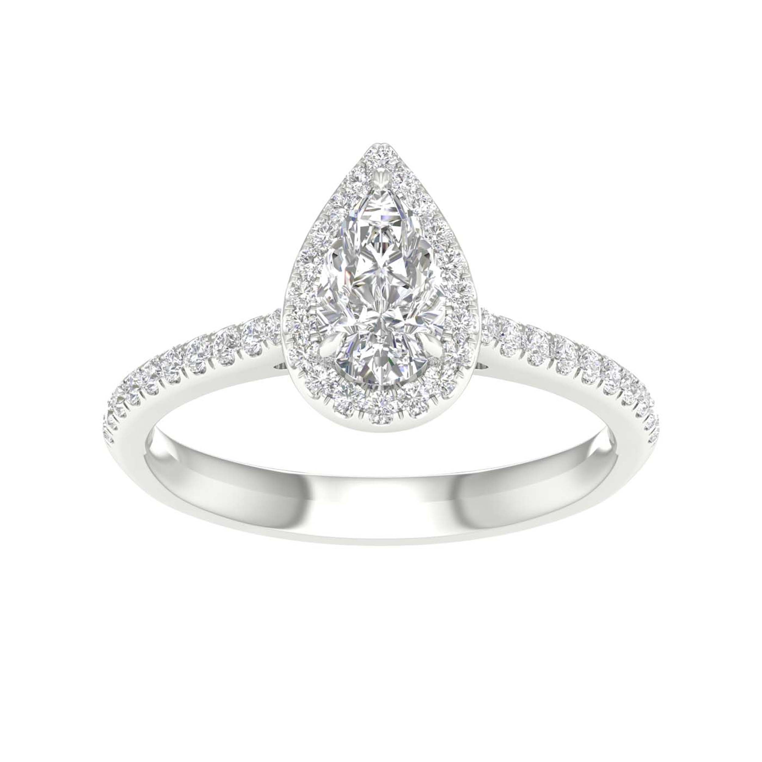 14K 1.00CT Certified Lab Grown Diamond Ring ( IGI Certified ) 64065
