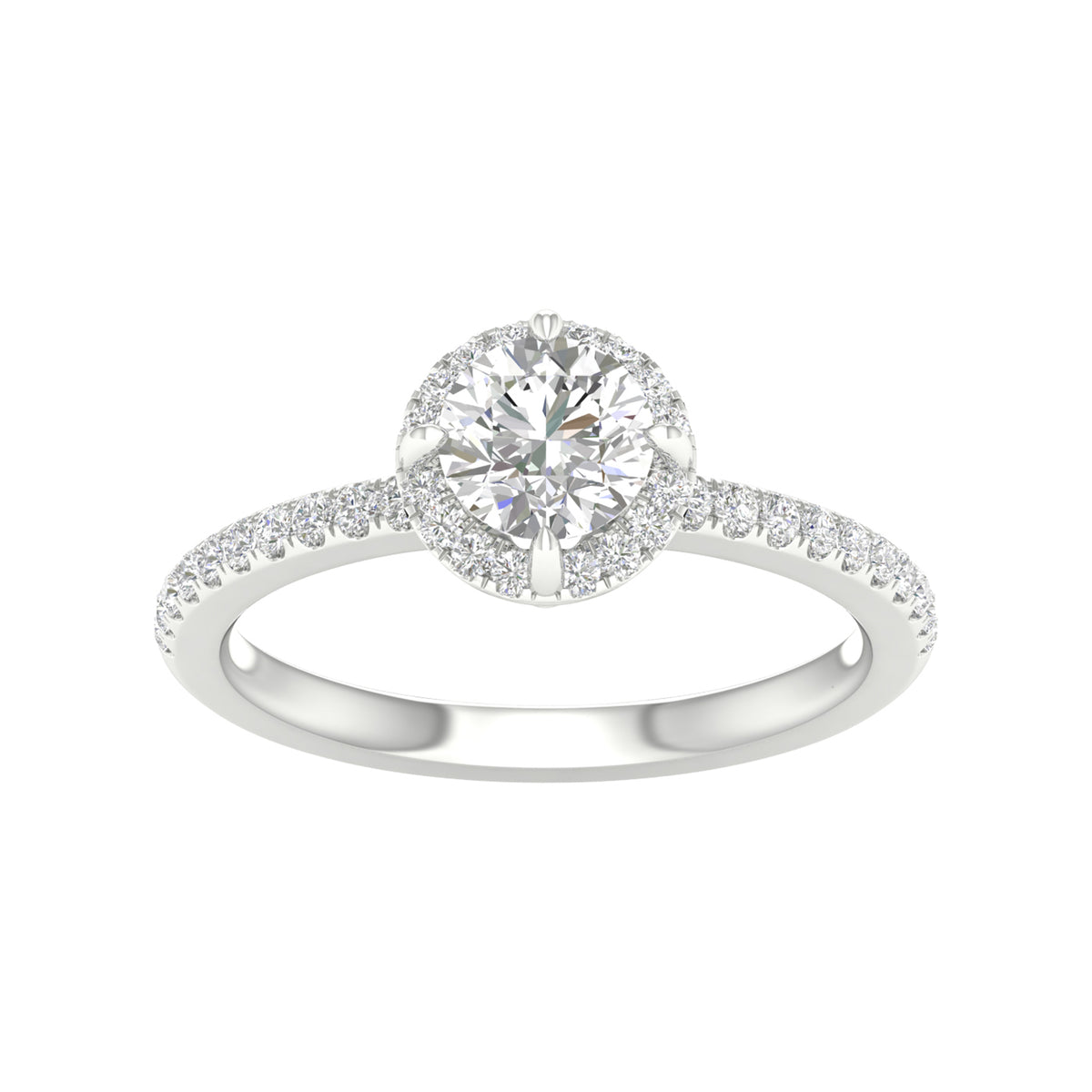14K 1.25CT Certified Lab Grown Diamond Ring ( IGI Certified ) 64097