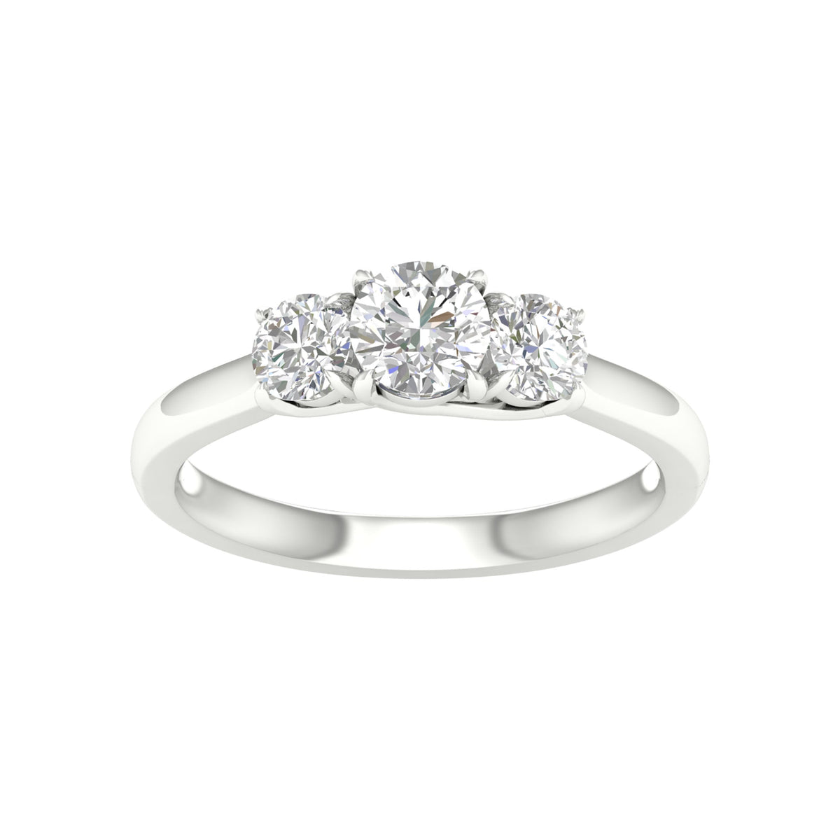14K 1.00CT Certified Lab Grown Diamond Ring ( IGI Certified ) 64100