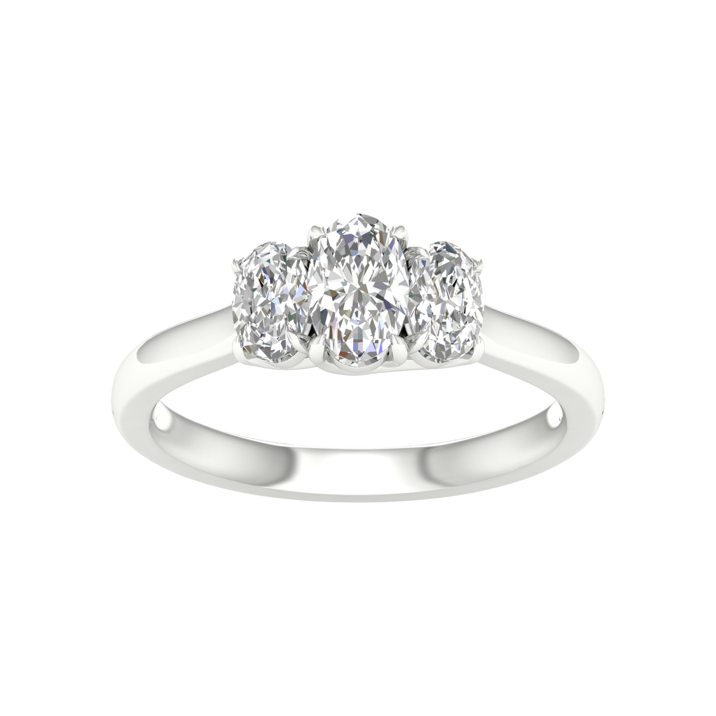 14K 1.00CT Certified Lab Grown Diamond Ring ( IGI Certified ) 64102