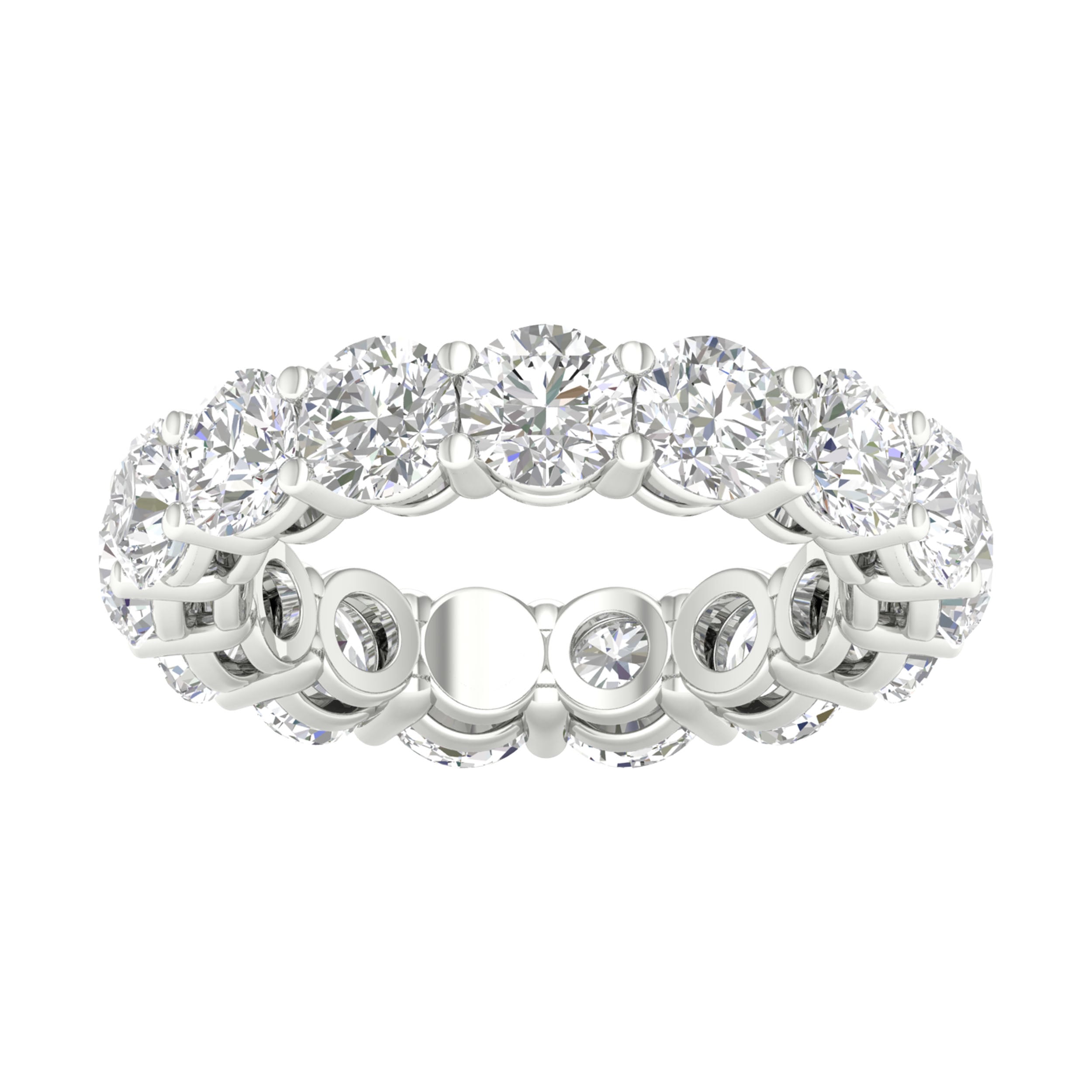 14K 4.95CT Certified Lab Grown Diamond Band ( IGI Certified ) 64106