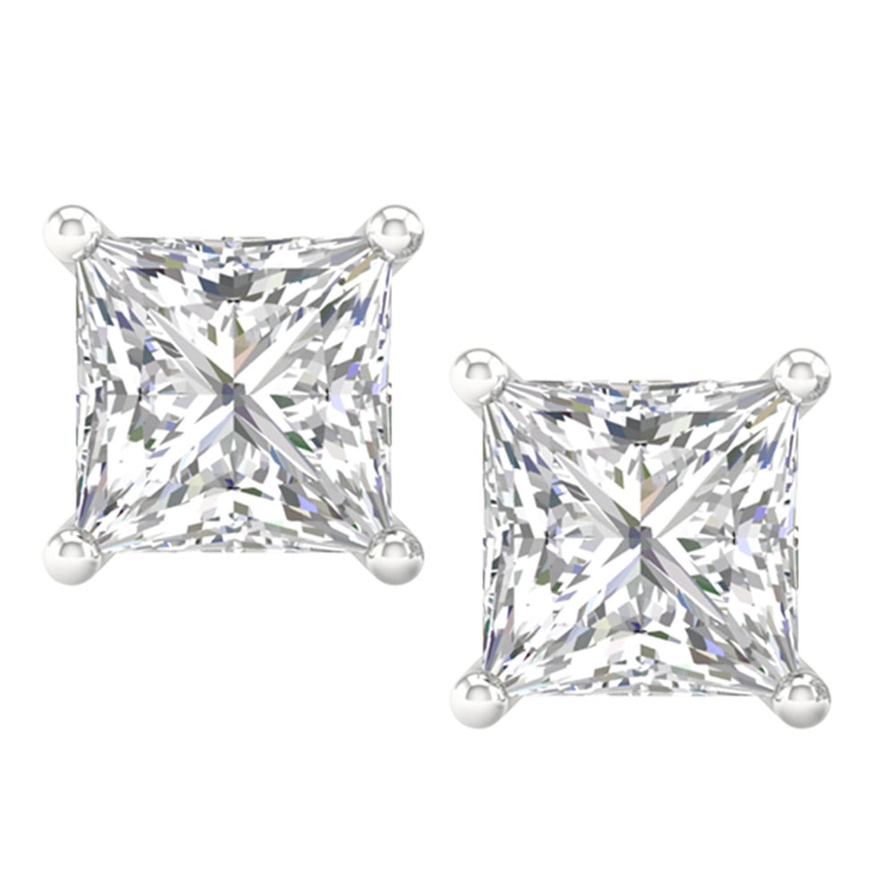 14K 1.00 CT Lab Grown Diamond Stud Earrings 72587