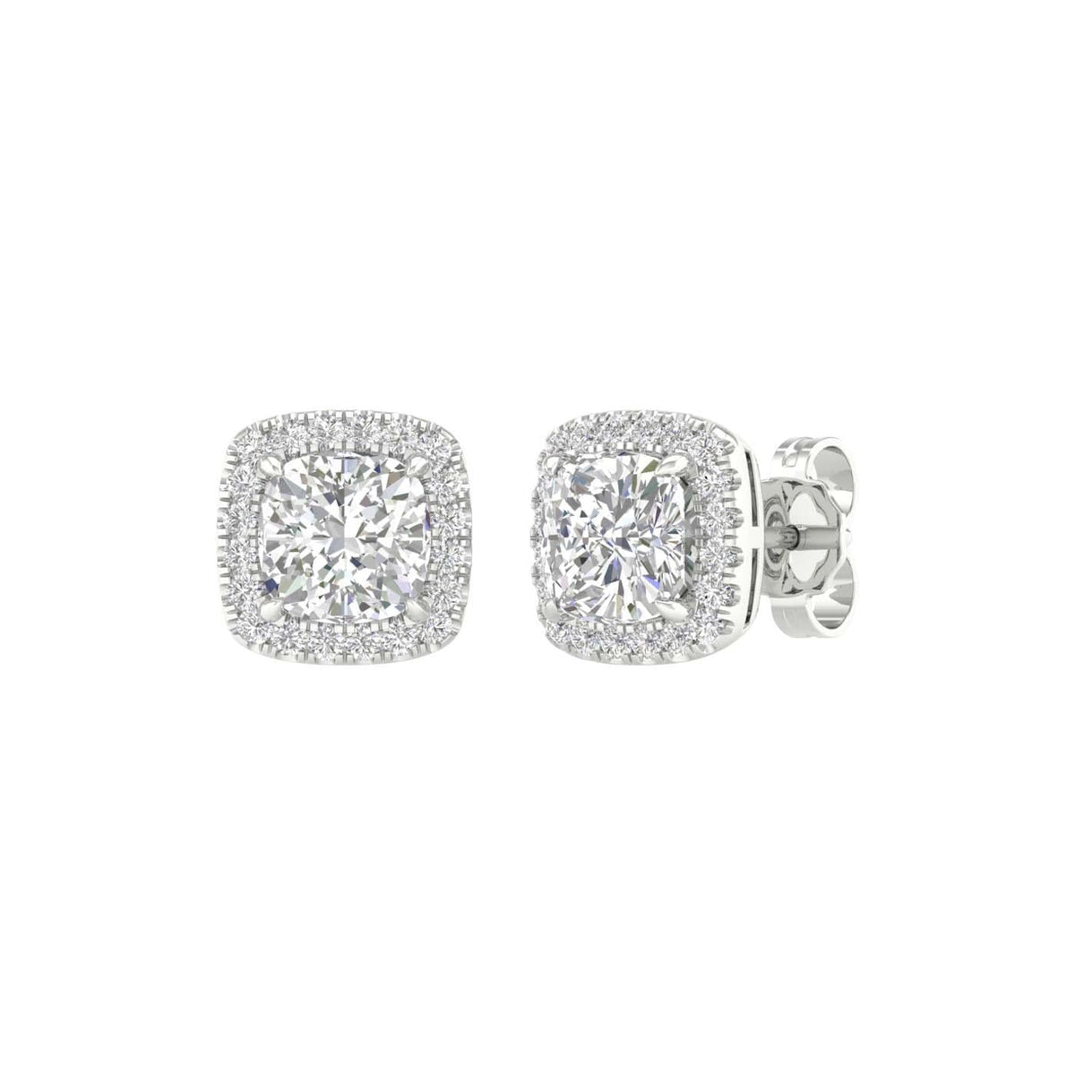 14K 2.25ct Certified Lab Grown Diamond Earrings 64144