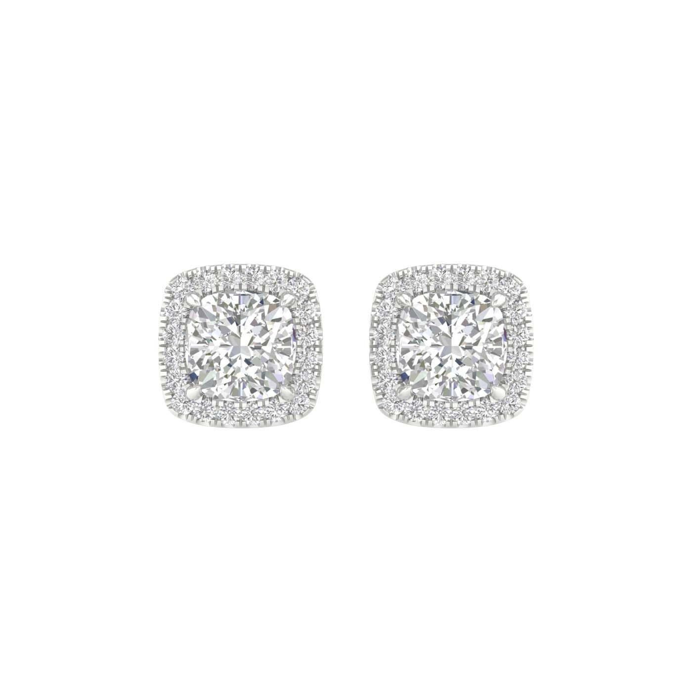 14K 2.25ct Certified Lab Grown Diamond Earrings 64144