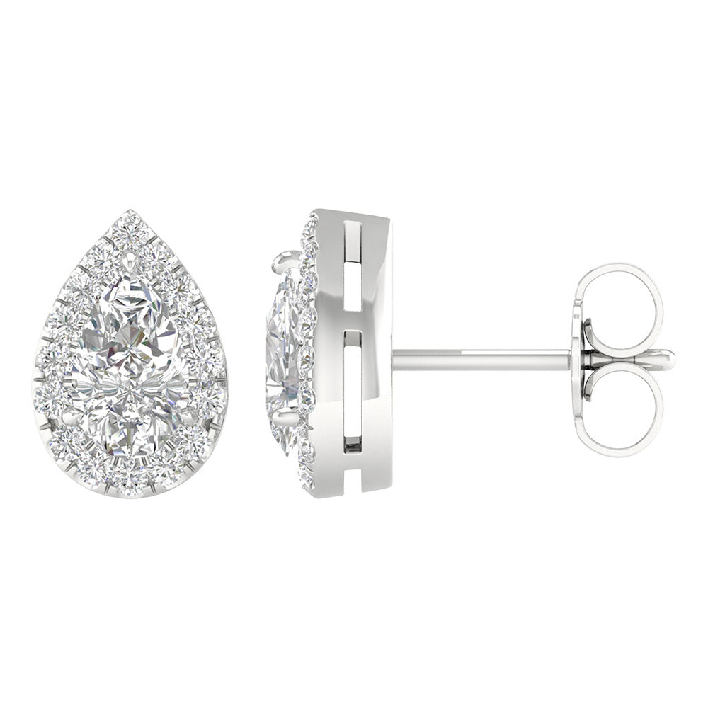 14K 1.15CT Lab Grown Earrings 64145