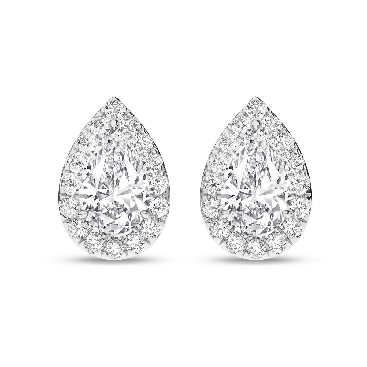 14K 2.25ct Certified Lab Grown Diamond Earrings 64146