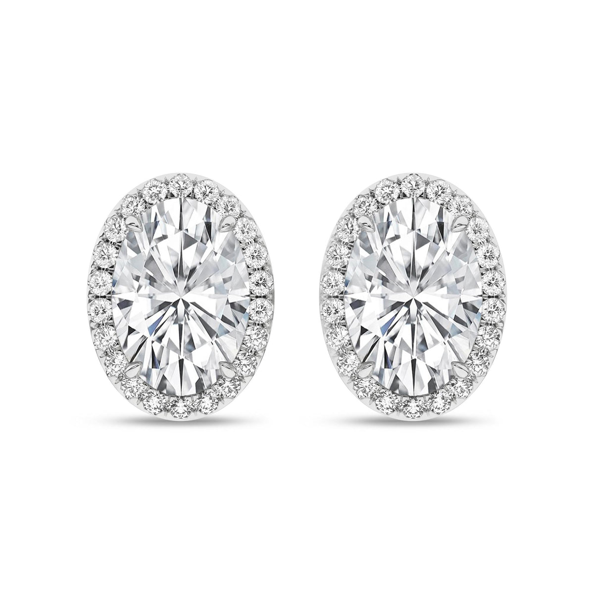 14K 2.25ct Certified Lab Grown Diamond Earrings 64155