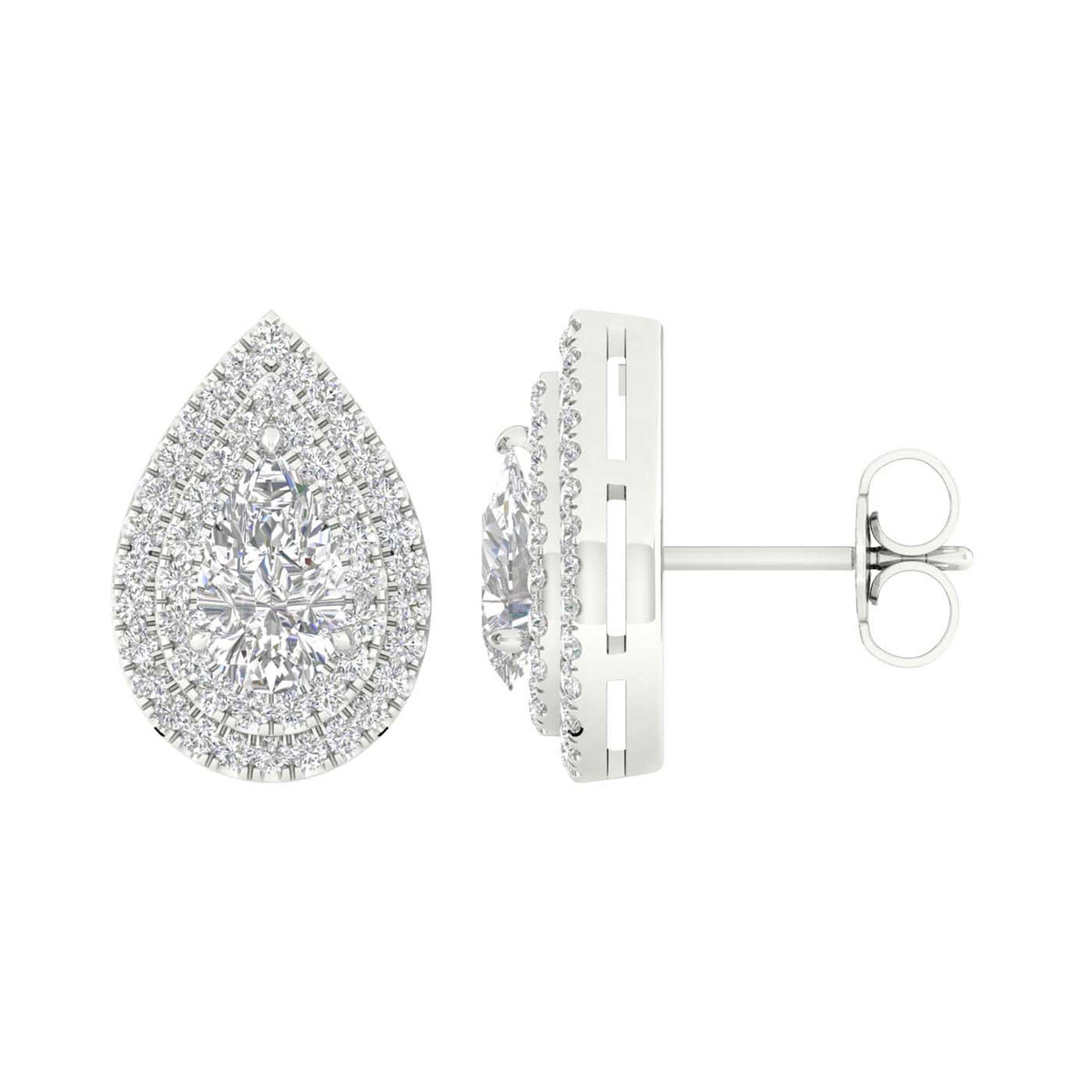 14K 2.00CT Lab Grown Earrings 64156