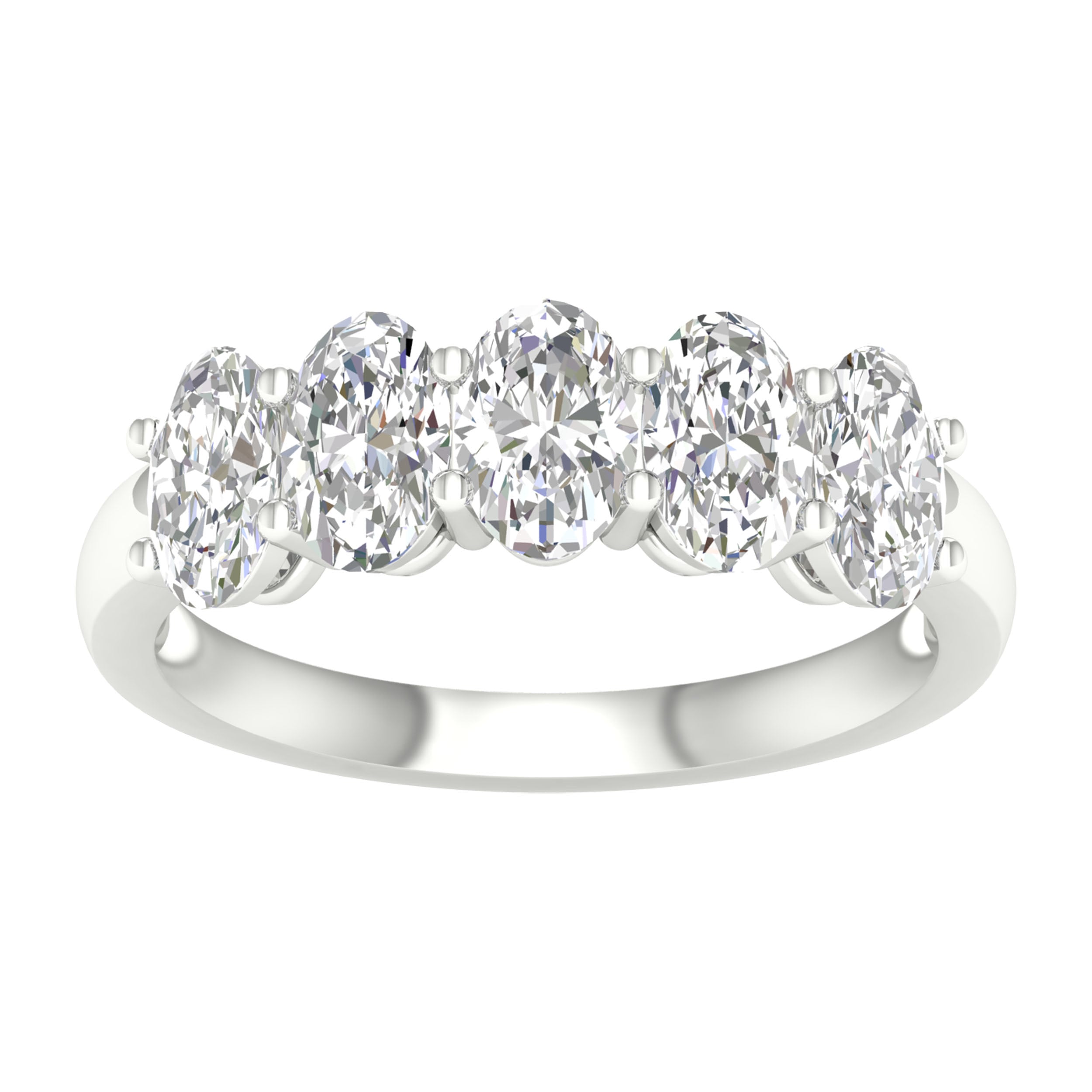 14K 3.00CT Certified Lab Grown Diamond Bands ( IGI Certified ) 64345