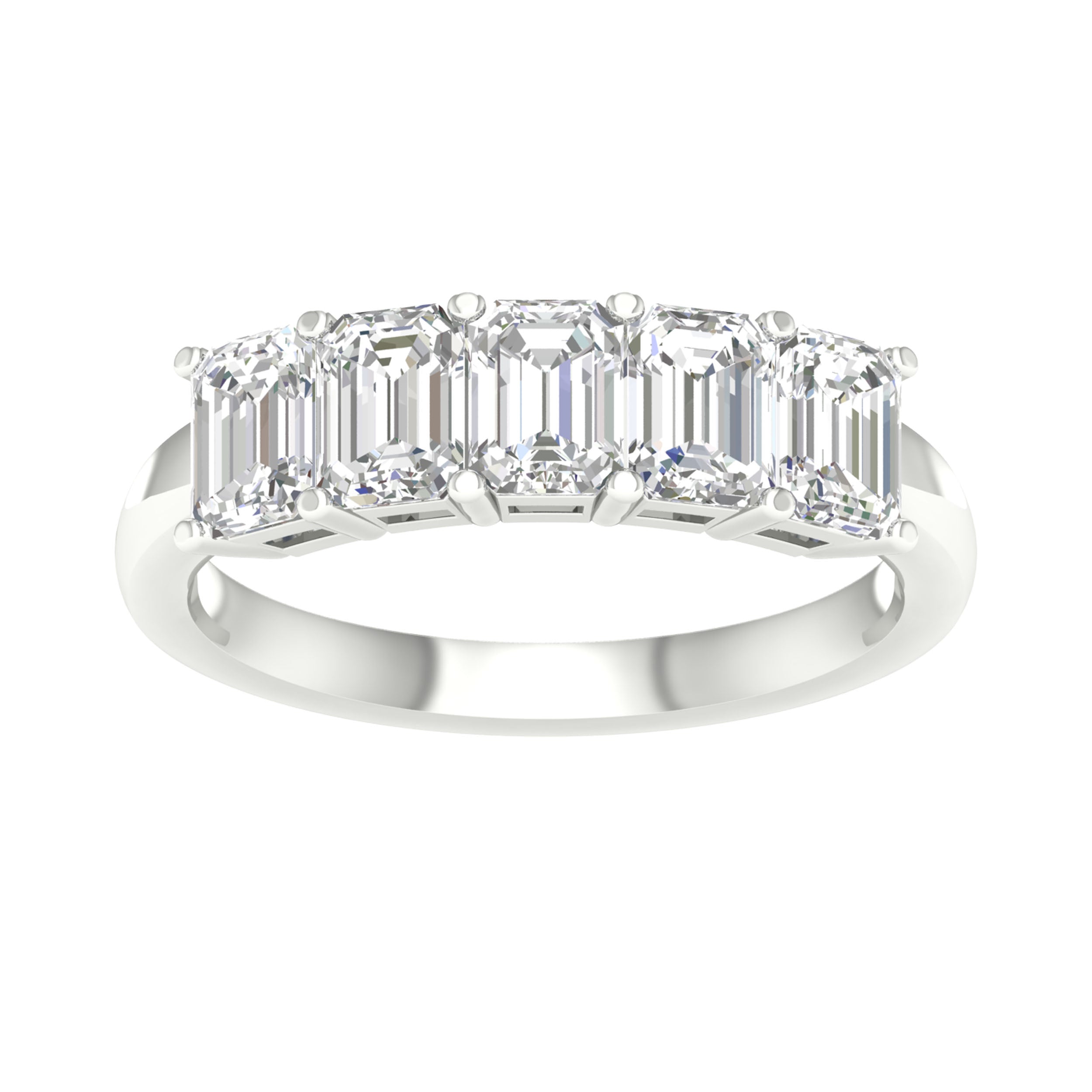 14K 2.00CT Certified Lab Grown Diamond Bands ( IGI Certified ) 64346