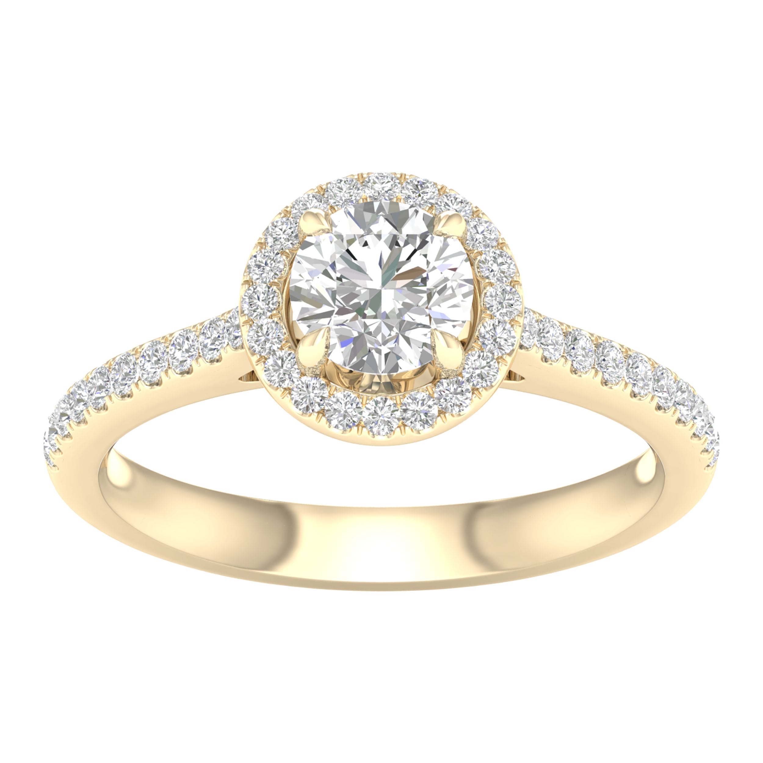 14K 1.25CT Certified Lab Grown Diamond Ring ( IGI Certified ) 64353