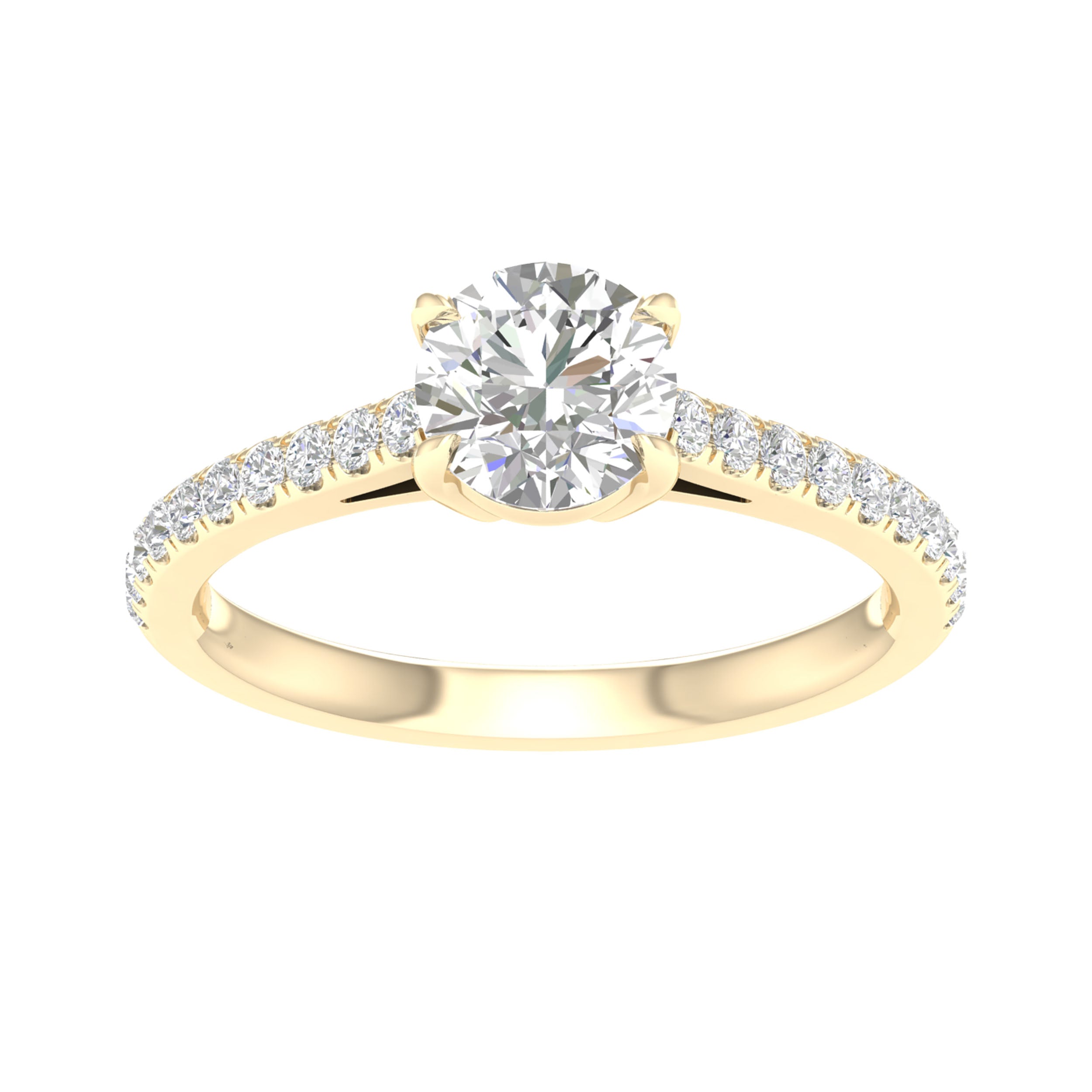 14K 1.25CT Lab Grown Diamond Ring 64362