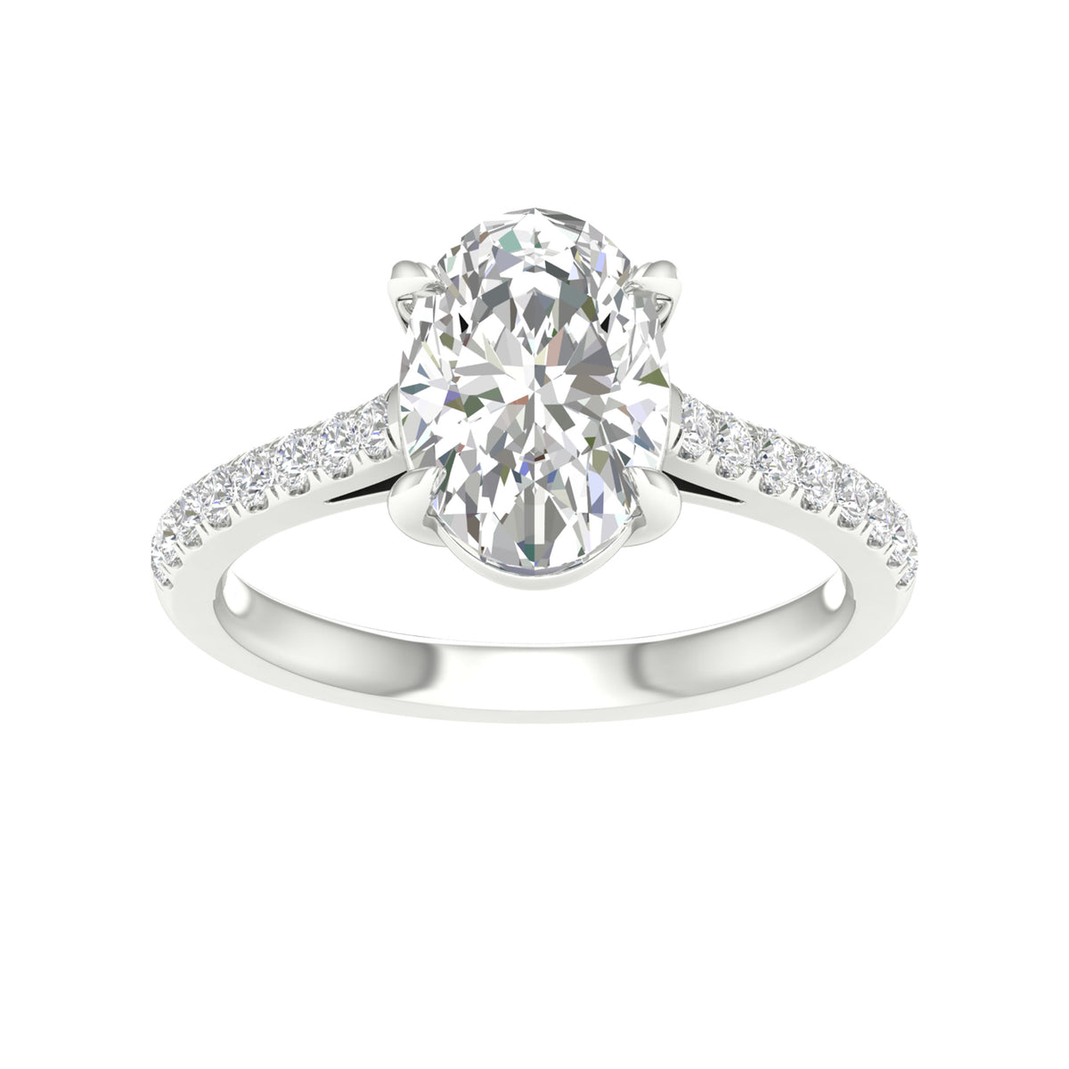 14K 2.25CT Certified Lab Grown Diamond Ring ( IGI Certified ) 64364