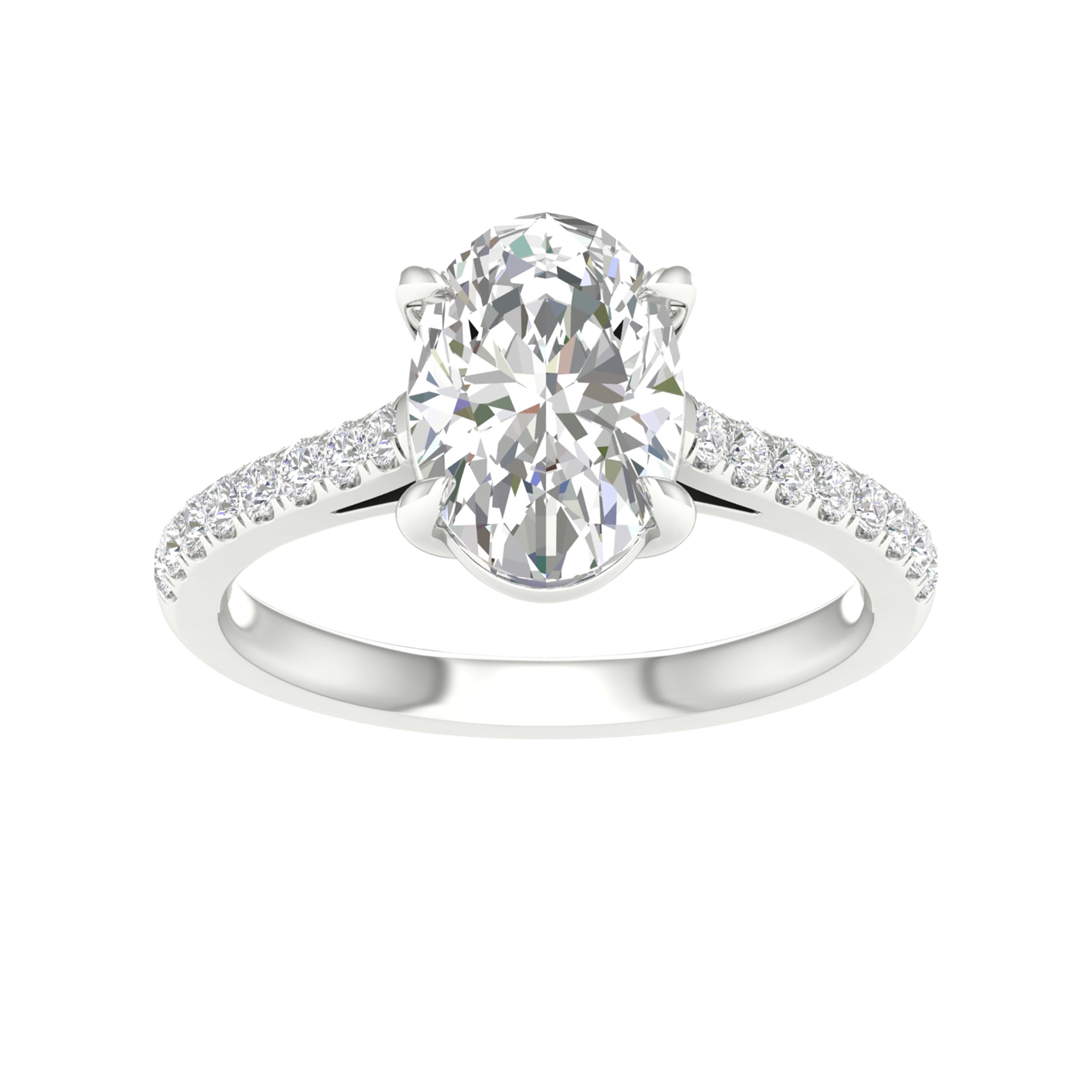 14K 2.25CT Certified Lab Grown Diamond Ring ( IGI Certified ) 64364