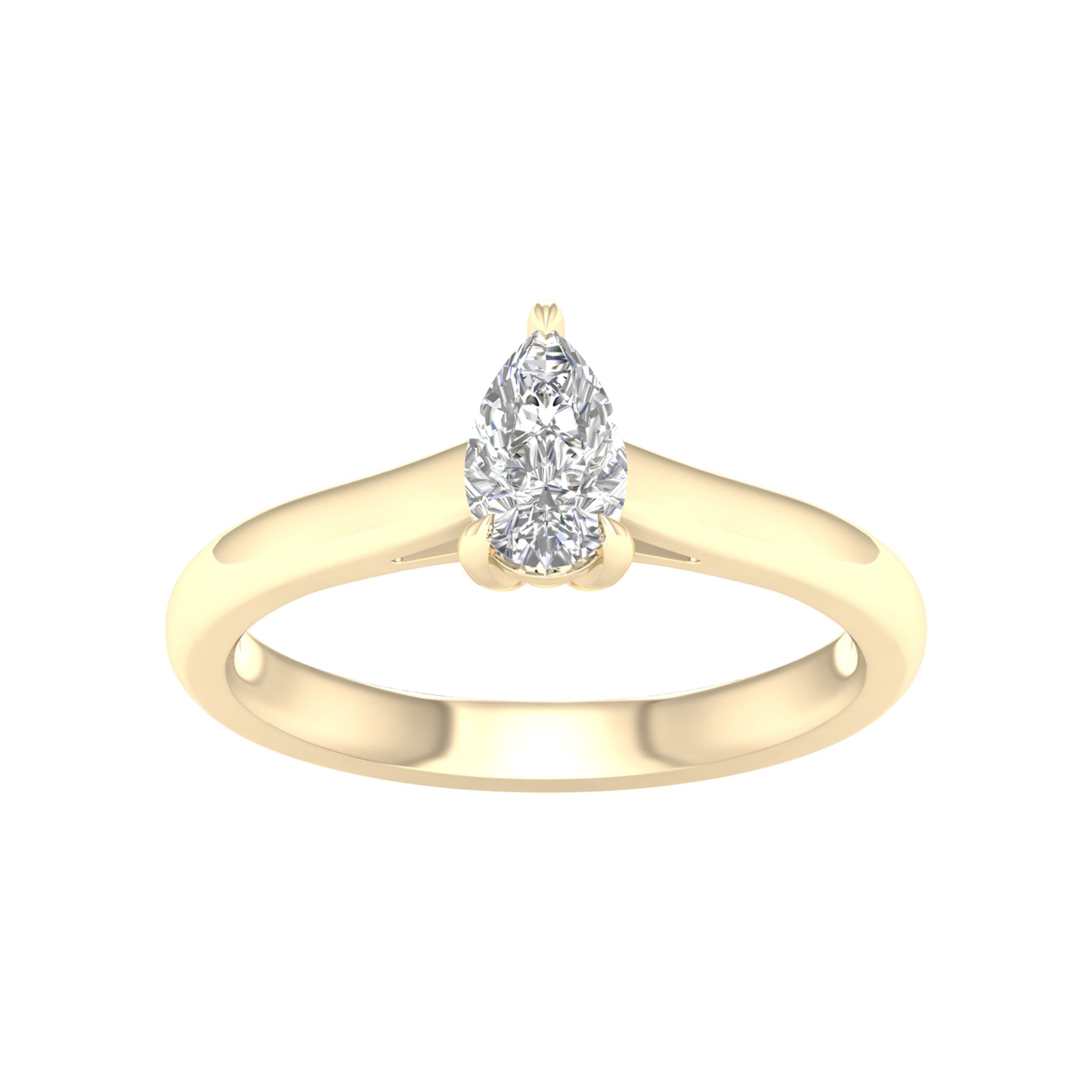 14K 0.50CT Certified Lab Grown Diamond Ring ( IGI Certified ) 64370