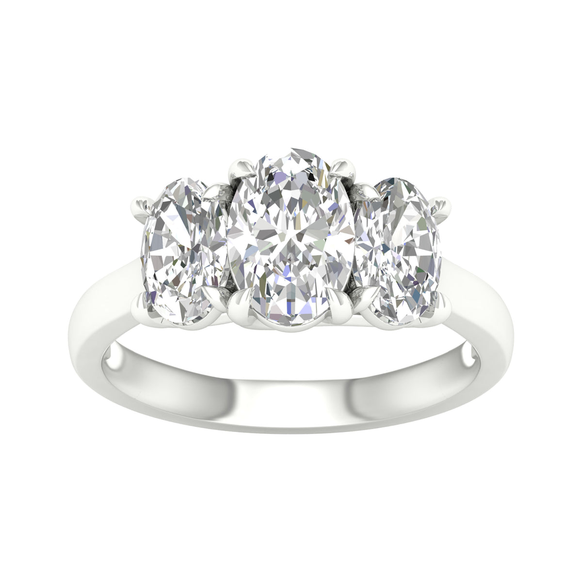 14K 3.00CT Certified Lab Grown Diamond Ring ( IGI Certified ) 64379