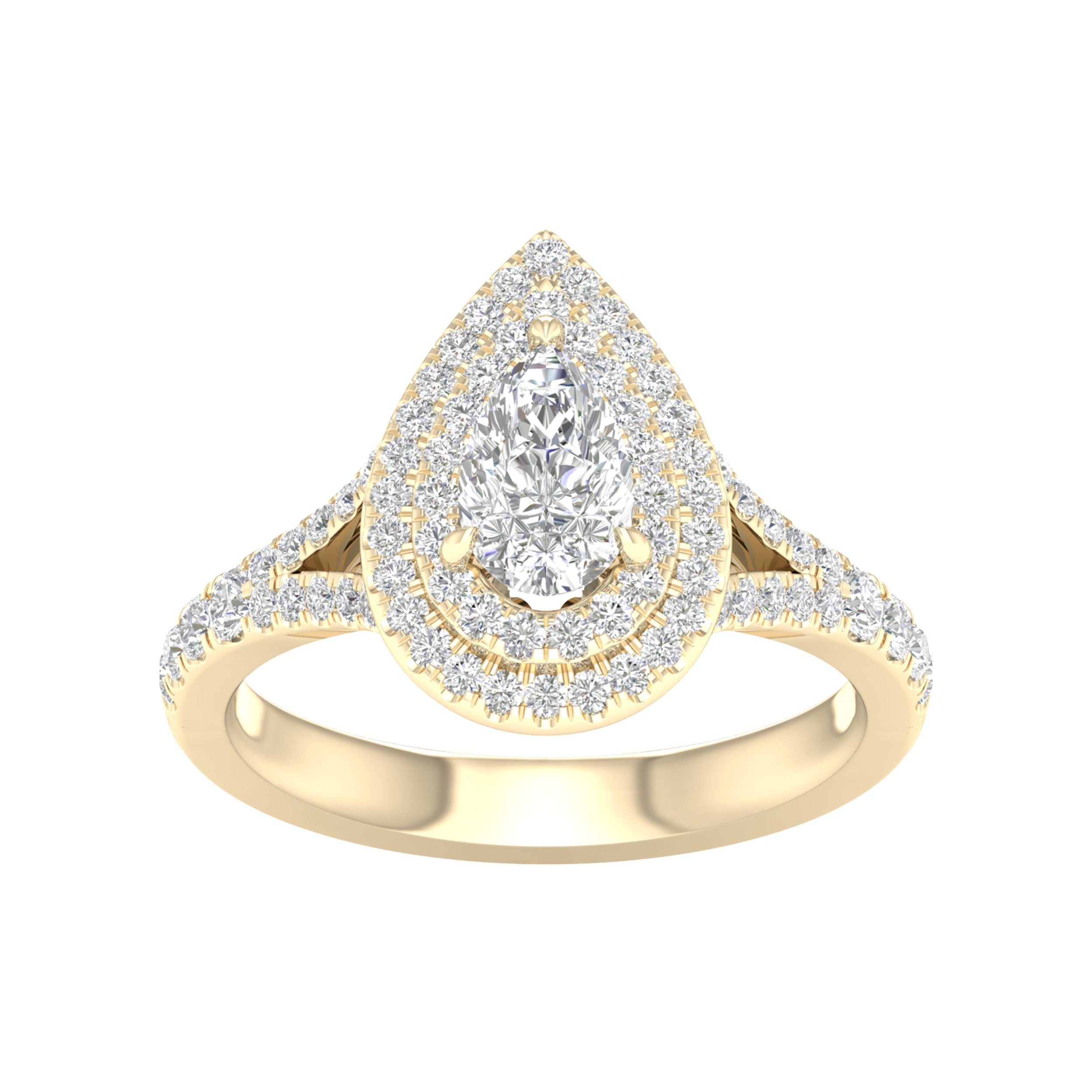 14K 1.25CT Certified Lab Grown Diamond Ring ( IGI Certified ) 64387