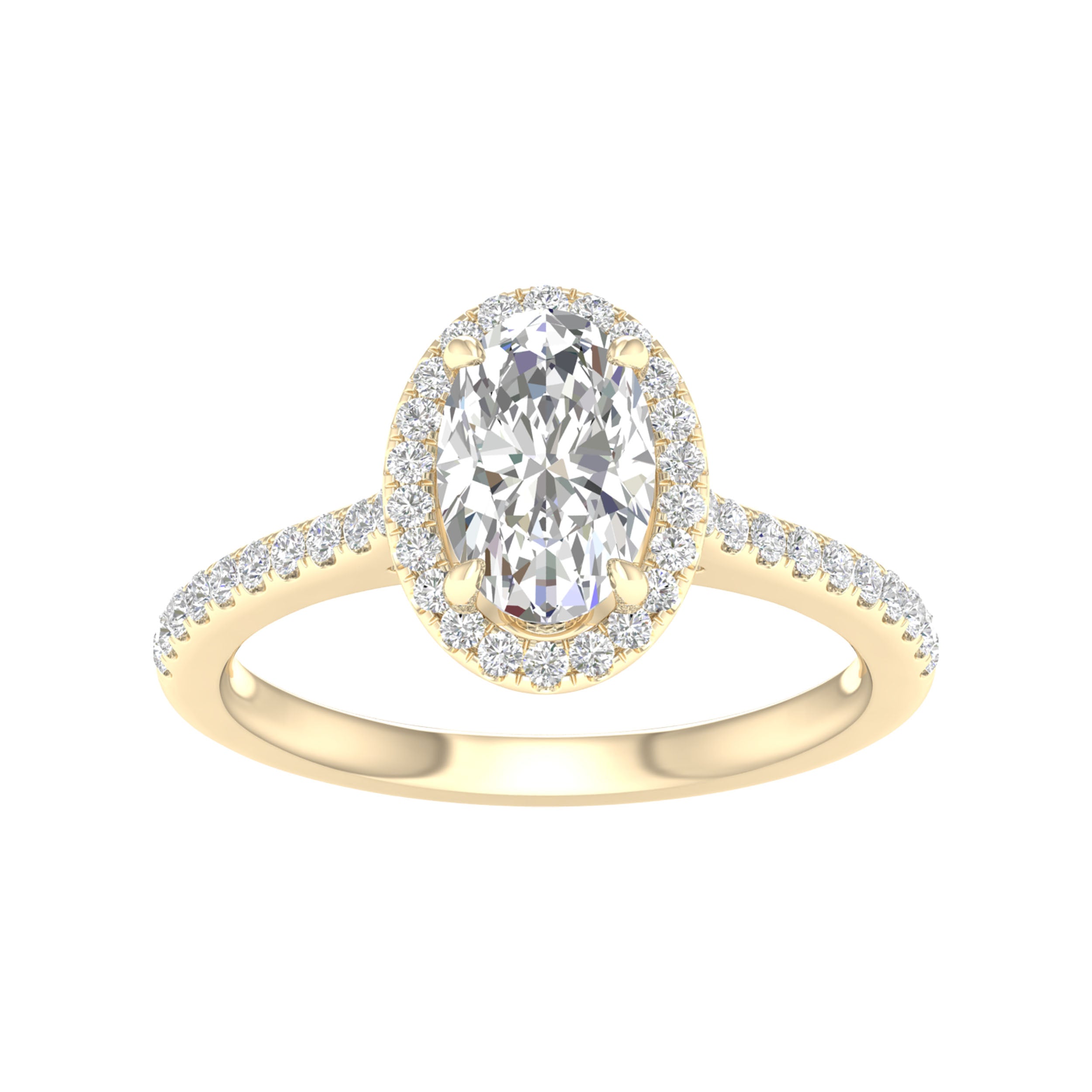 14K 1.75CT Certified Lab Grown Diamond Ring ( IGI Certified ) 64397