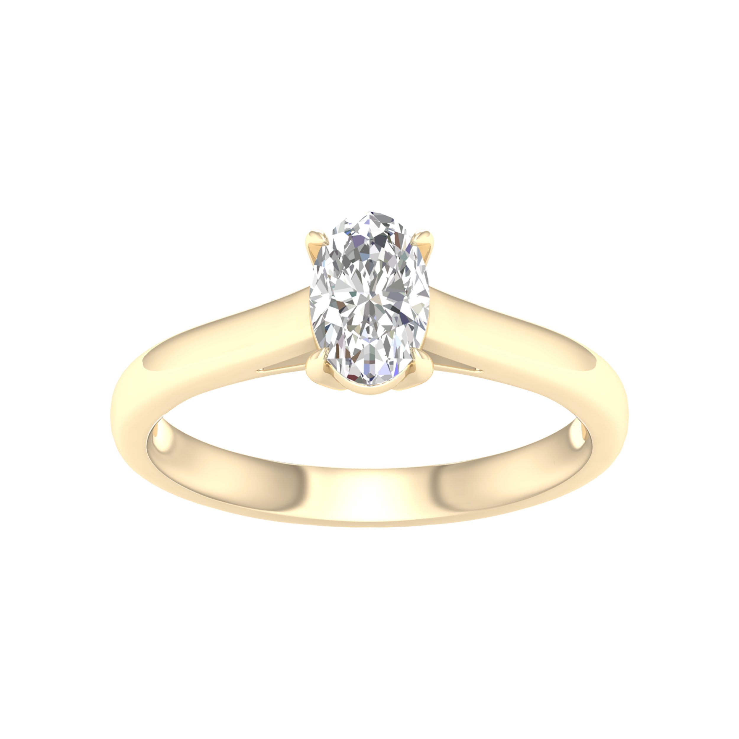 14K 0.75CT Certified Lab Grown Diamond Ring ( IGI Certified ) 64413