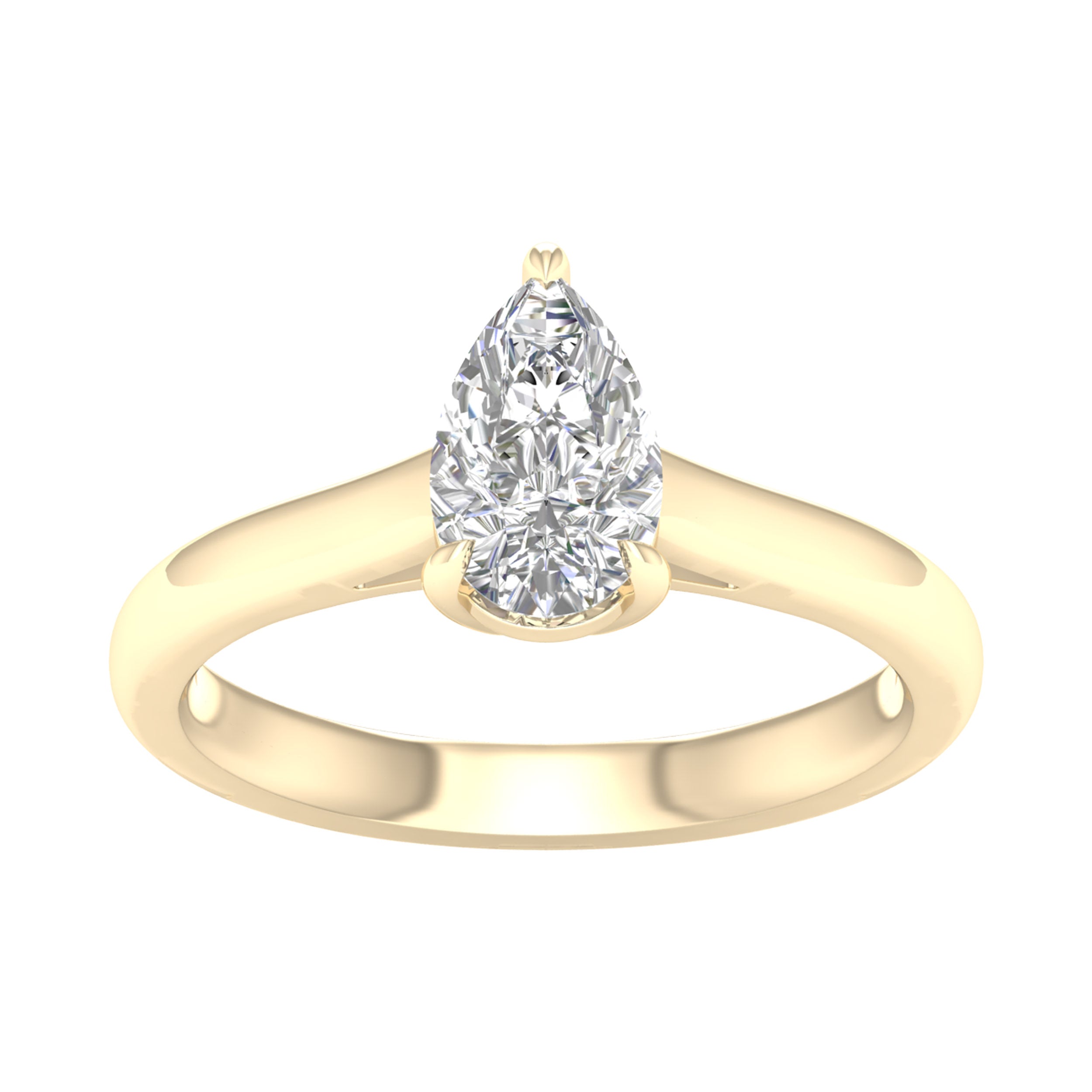 14K 1.00CT Certified Lab Grown Diamond Ring ( IGI Certified ) 64429