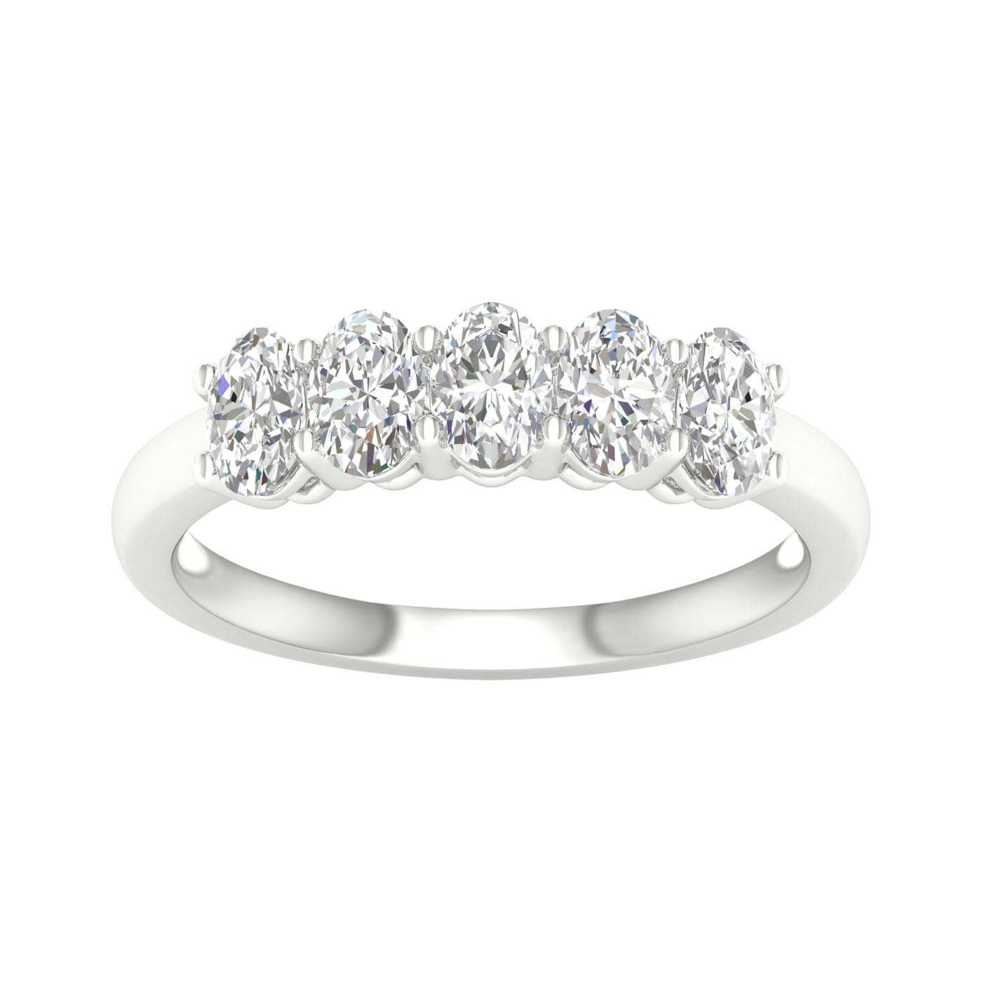 14K 1.00CT Certified Lab Grown Diamond Band 64483