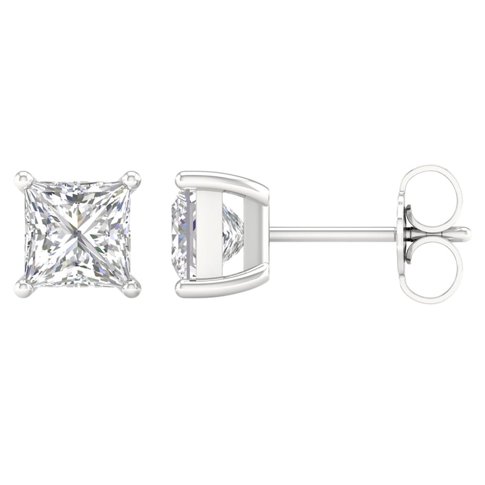 14K 2.00 CT Lab Grown Diamond Stud Earrings 72070