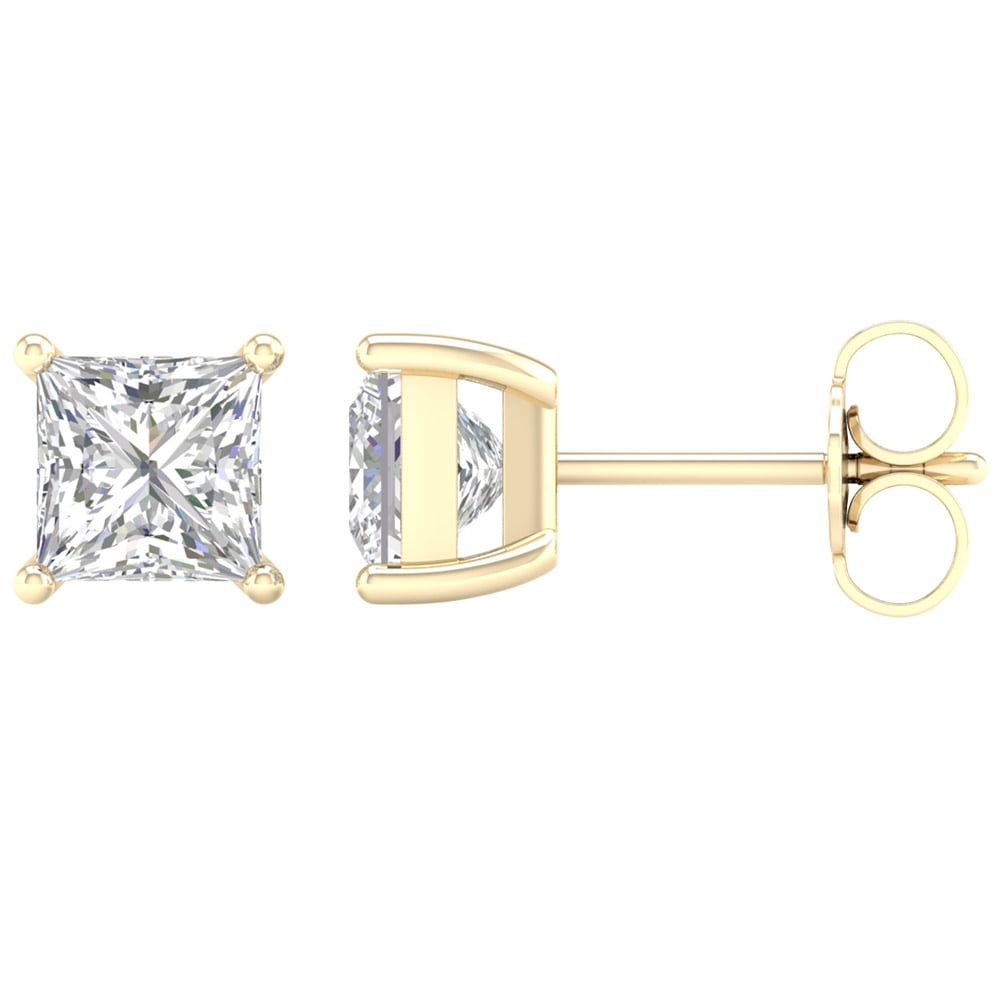 14K 2.00 CT Lab Grown Diamond Stud Earrings 72069