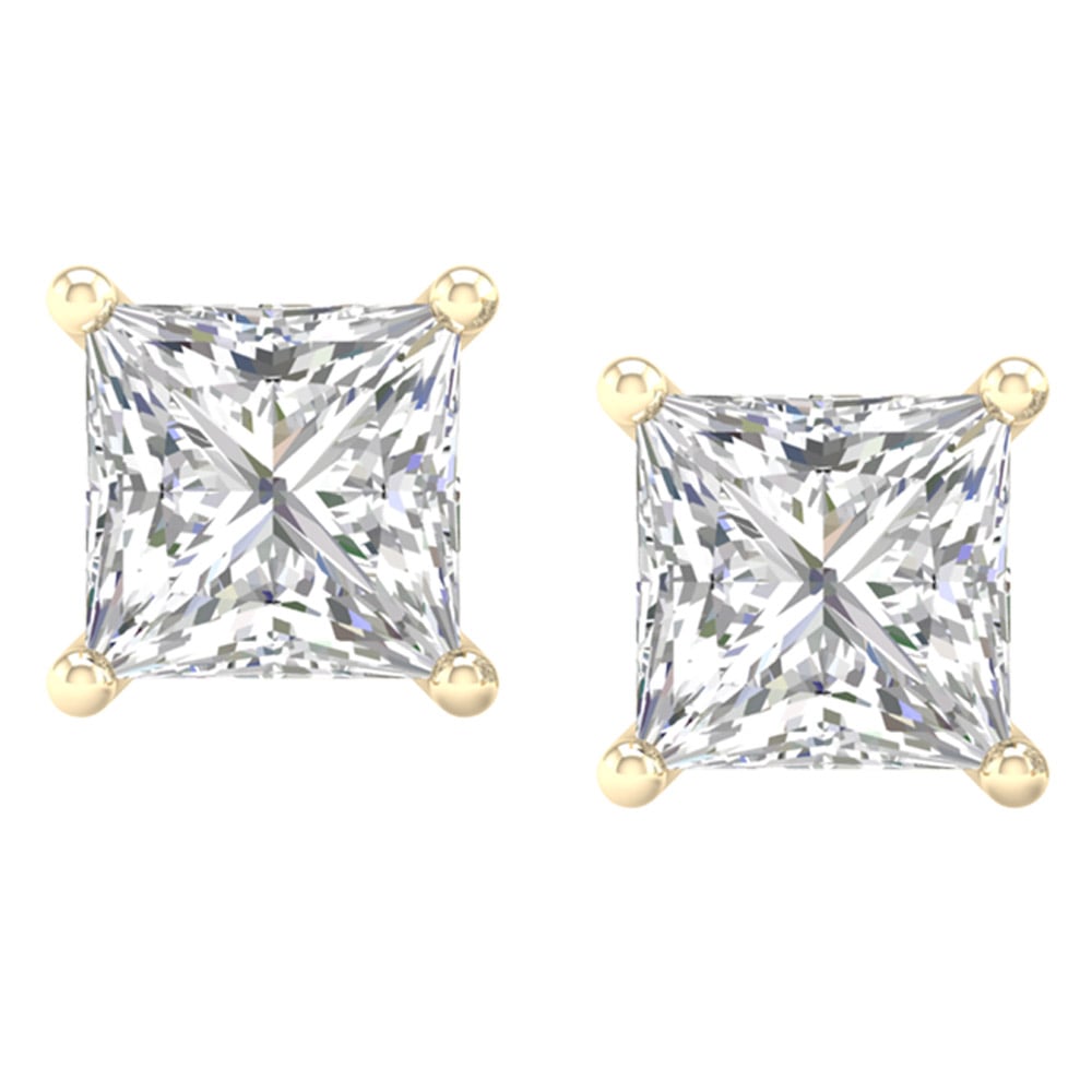 14K 2.00 CT Lab Grown Diamond Stud Earrings 72069