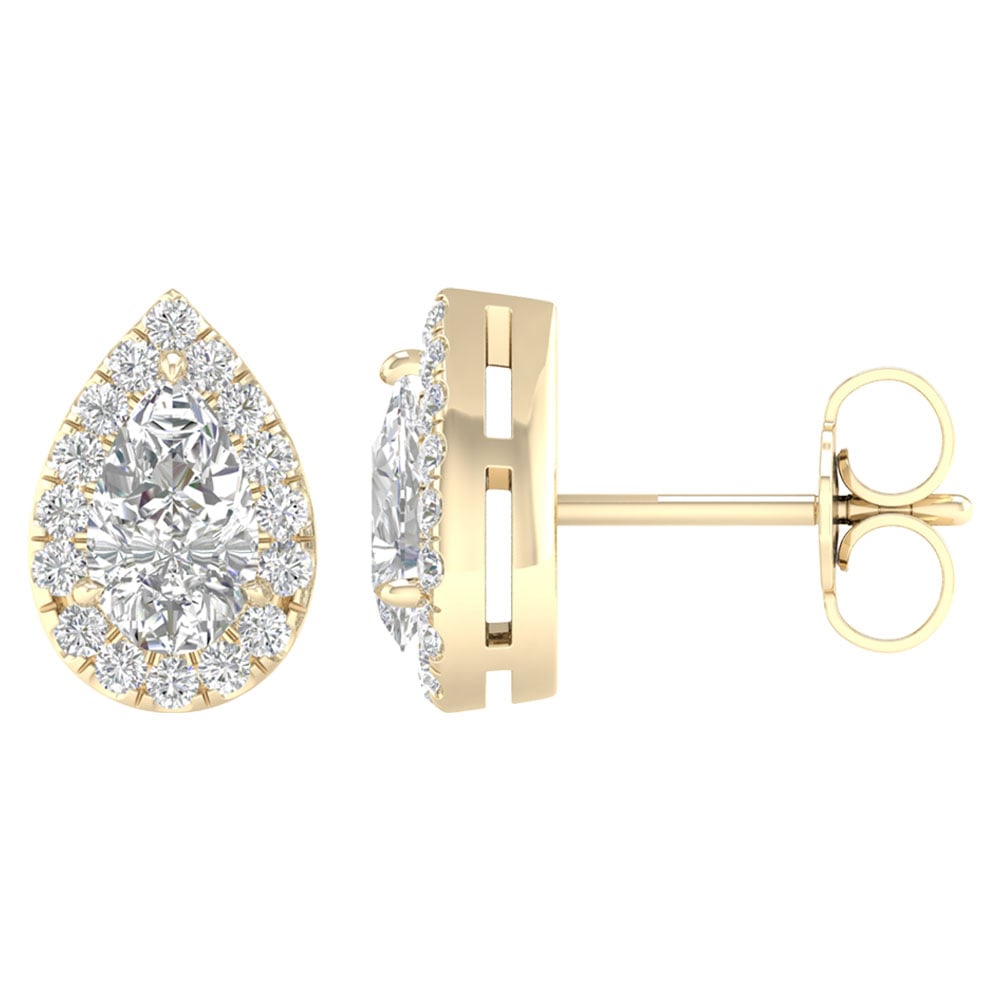 14K 1.15ct Lab Grown Earrings 64911