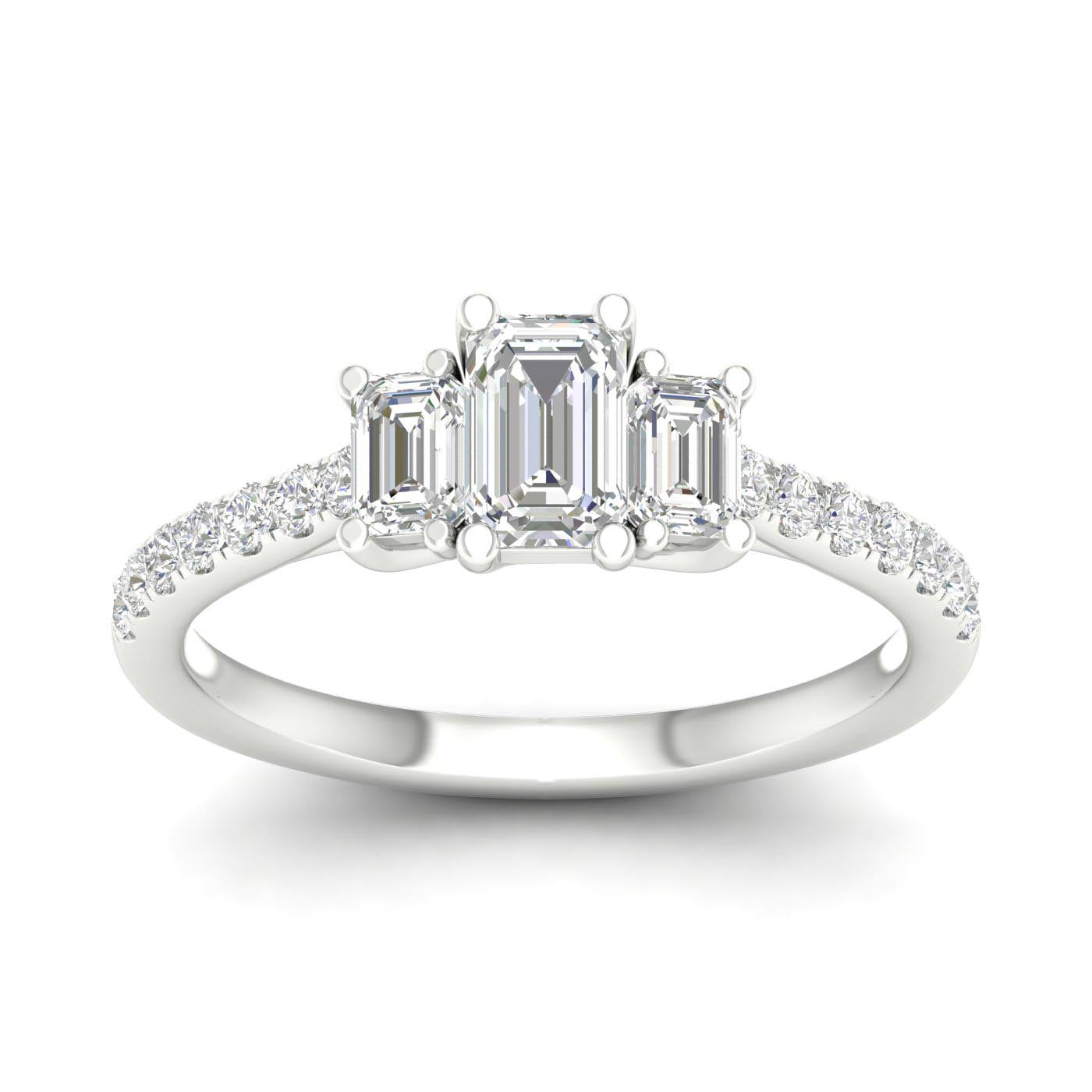 14K 1.00CT Certified Lab Grown Diamond Ring ( IGI Certified ) 65281