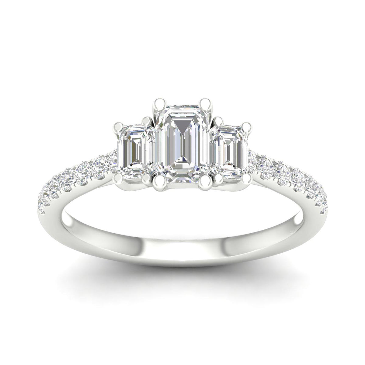 14K 1.00CT Certified Lab Grown Diamond Ring ( IGI Certified ) 65281