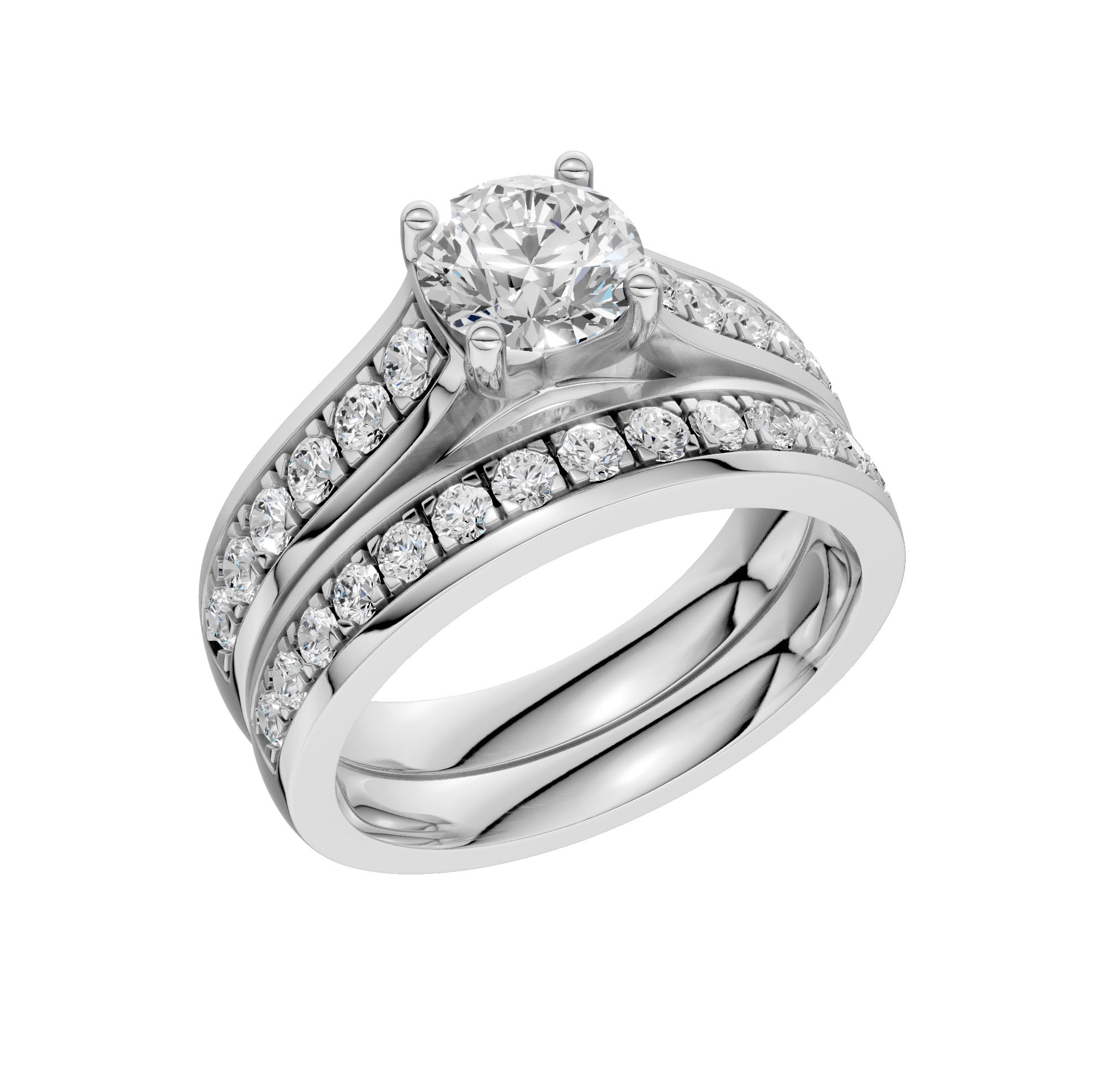 14K 1.75CT Lab Grown Diamond Bridal 65339