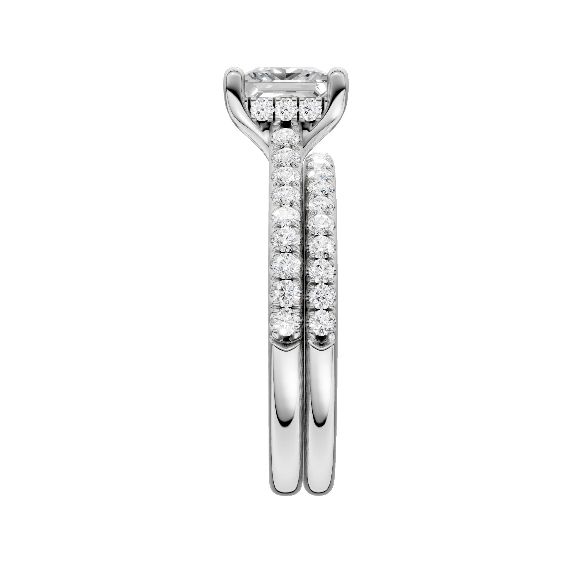 14K 2.50CT Lab Diamond Bridal Ring 65346