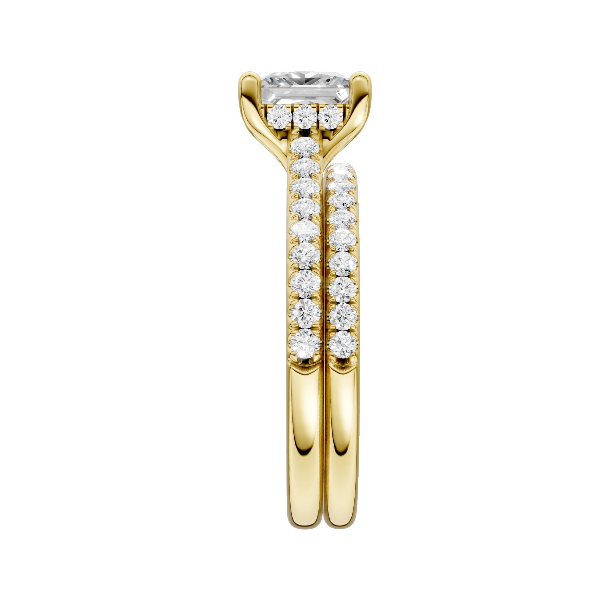 14K 2.50CT Lab Diamond Bridal Ring 65347