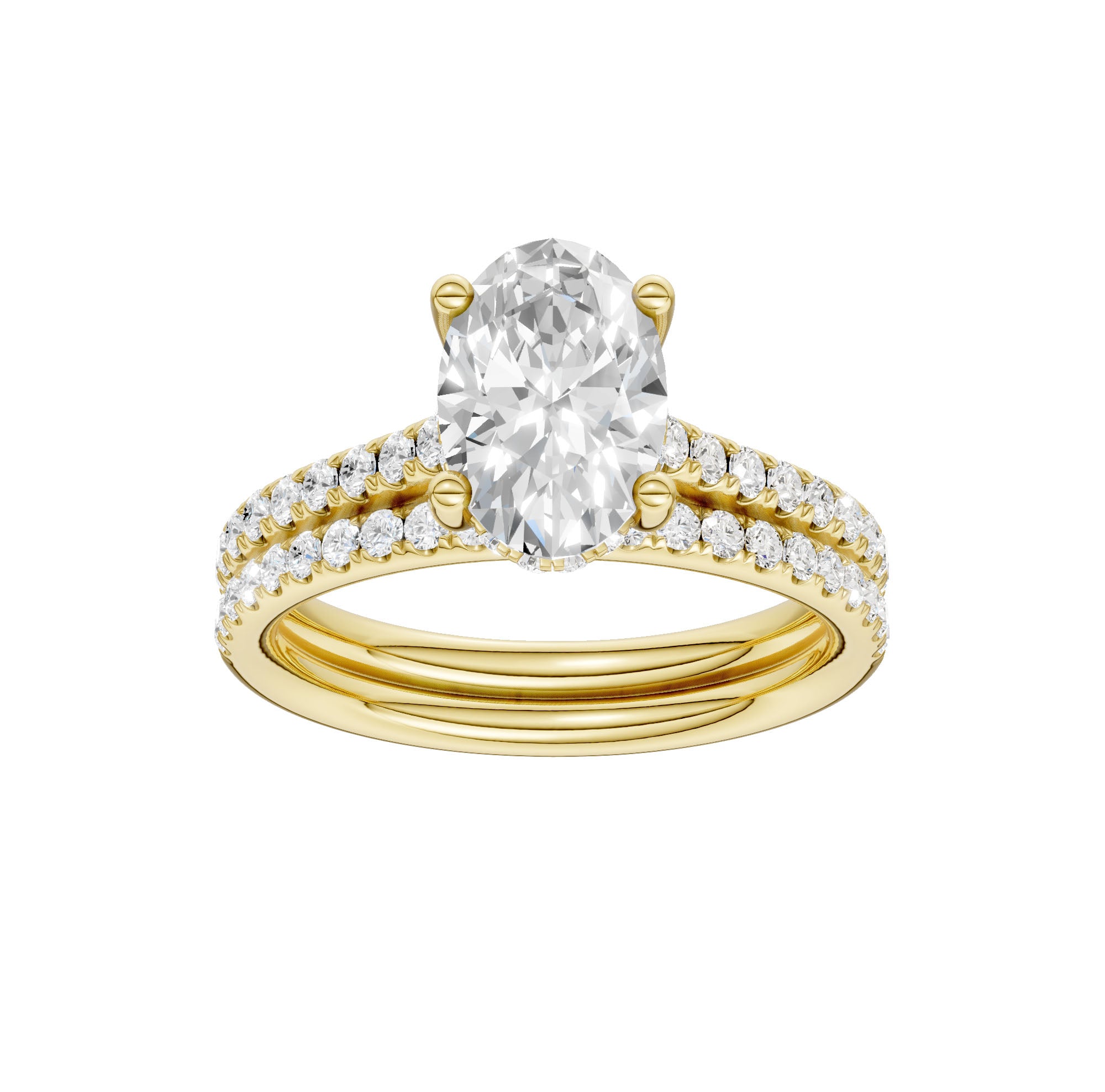 14K 2.50CT Lab Grown Diamond Bridal 65468