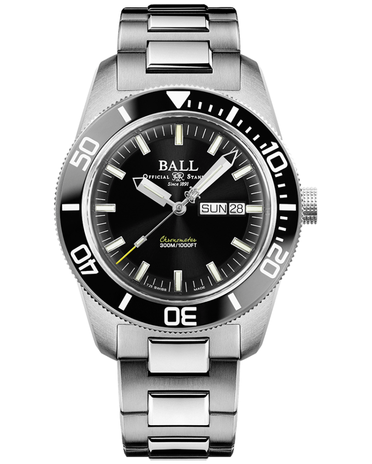 Ball Engineer Master II Skindiver Heritage Watch DM3308A-SC-BK