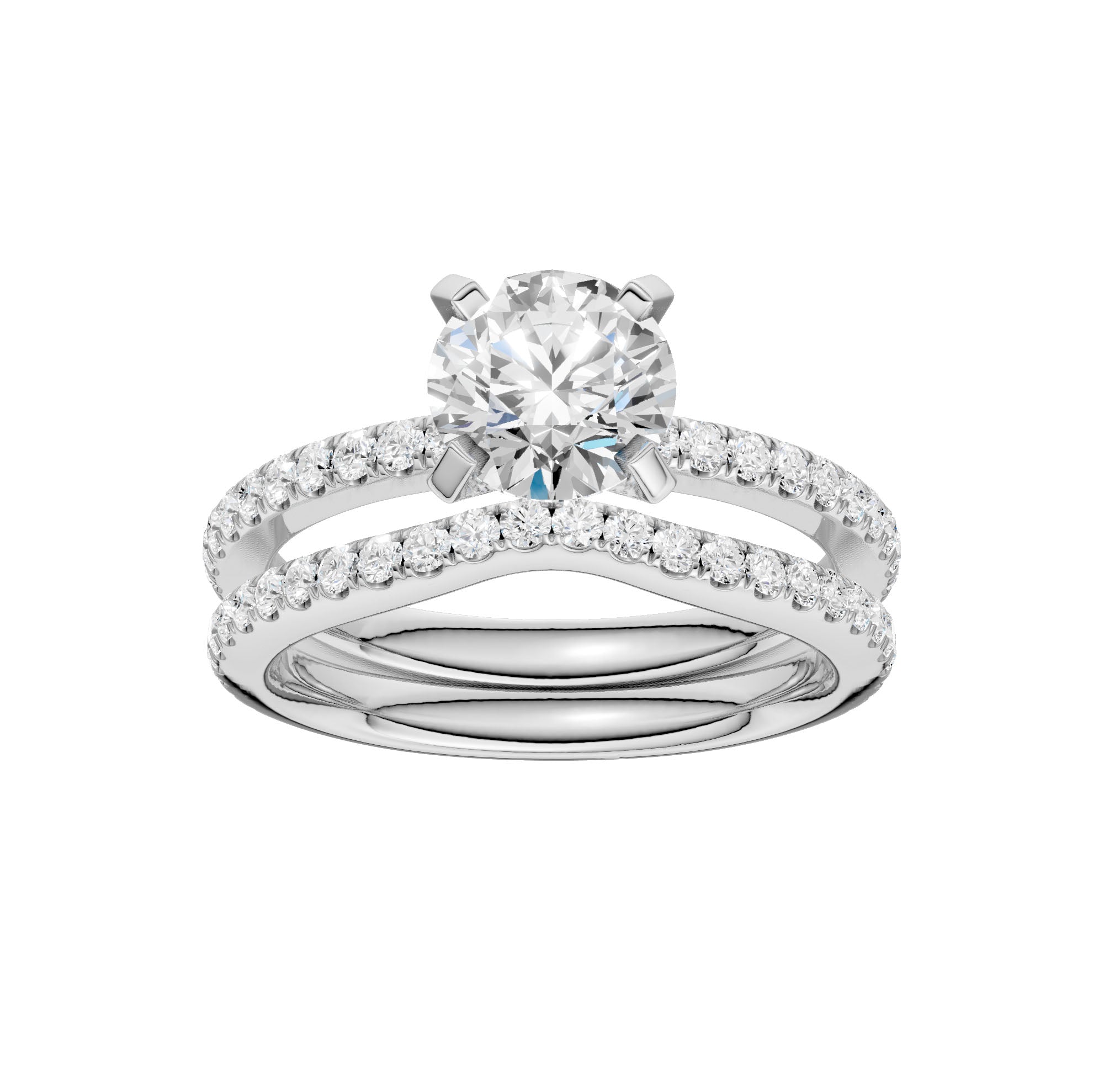 14K 2.00CT Lab Grown Diamond Bridal 65684