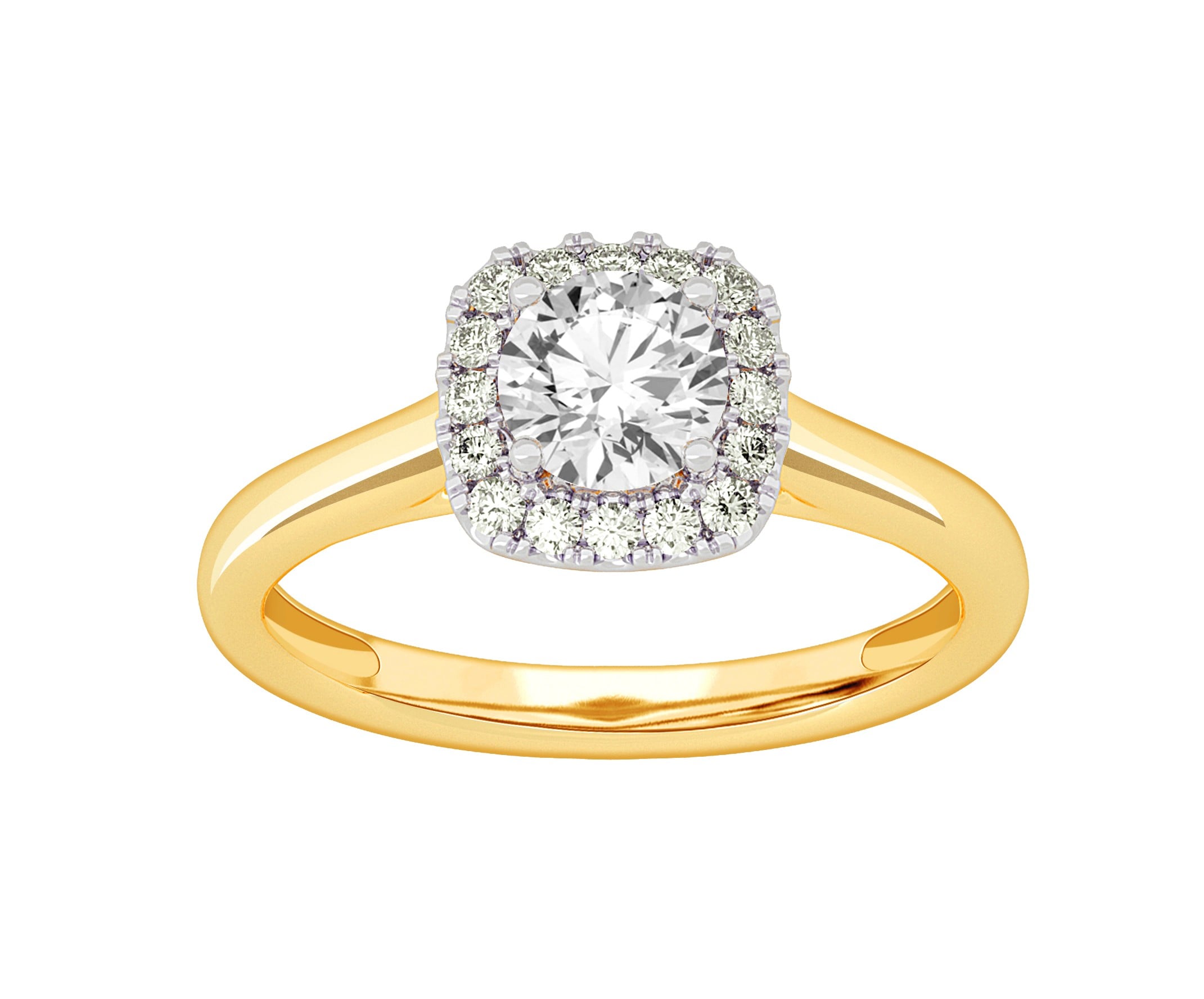 14K 1.00CT Lab Grown Diamond Ring 65774