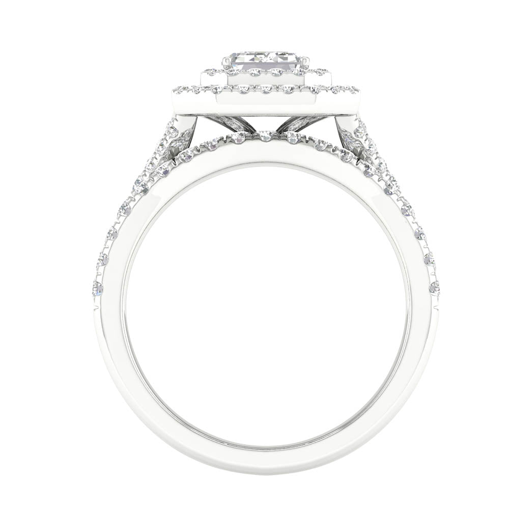 14K 1.75CT Lab Grown Diamond Bridal Ring 65930