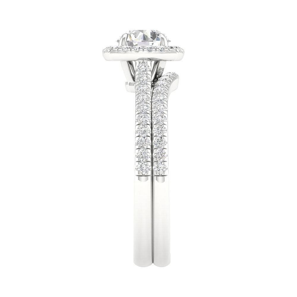14K 1.75CT Certified Lab Grown Diamond Bridal 66001