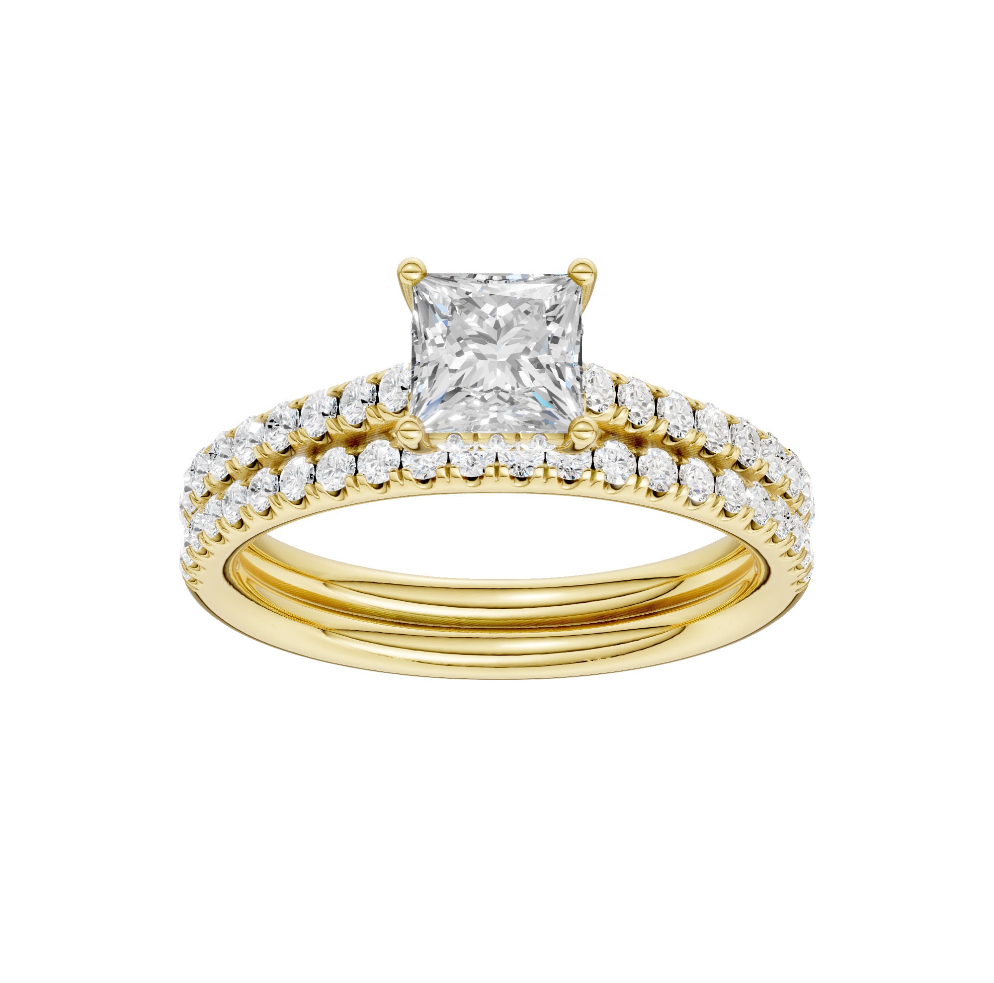 14K 1.50CT Lab Grown Diamond Bridal 66018